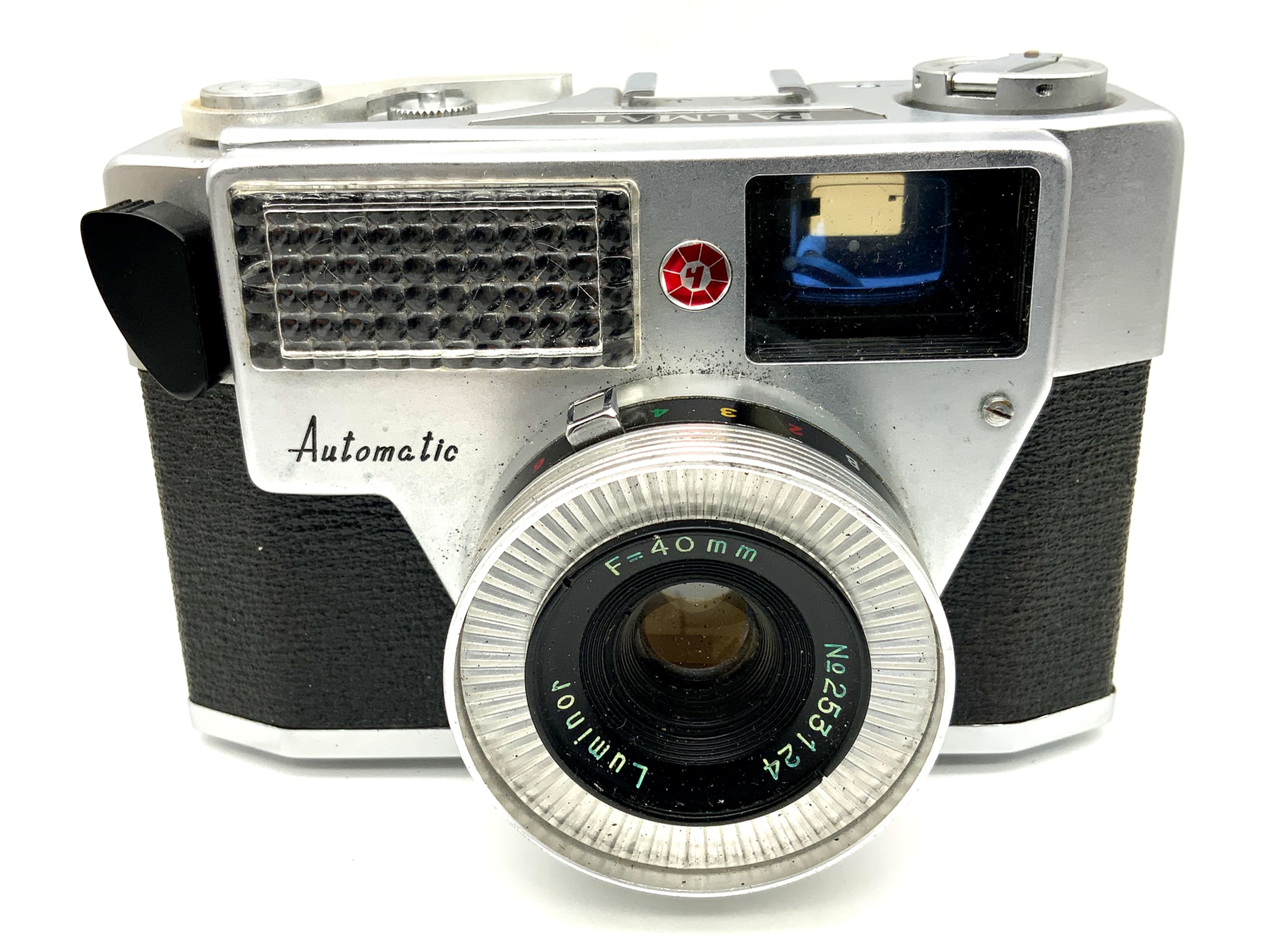 Palmat Automatic viewfinder camera with Luminor 40mm compact camera, analog camera