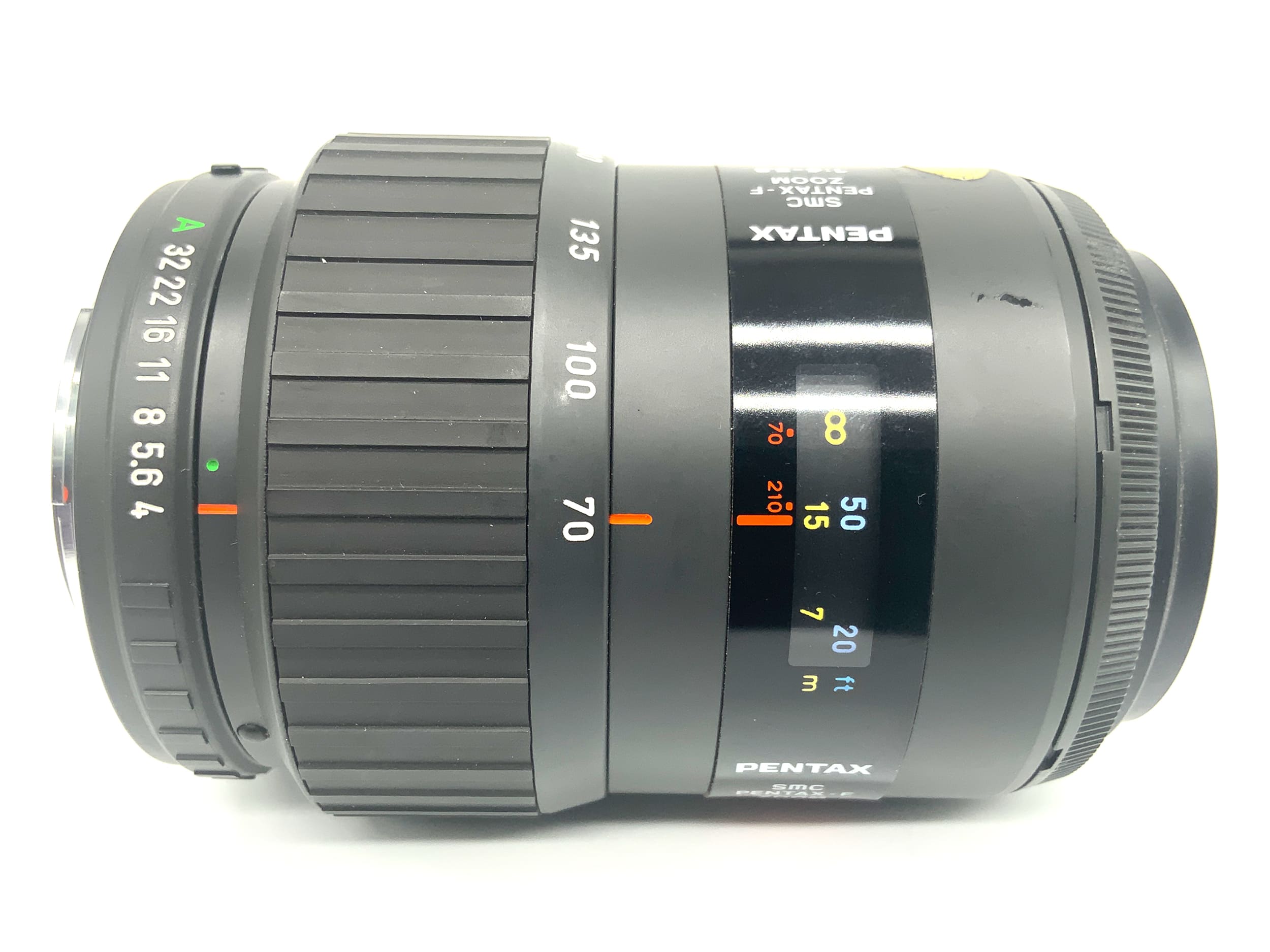 Pentax SMC F Zoom 70-210mm 1:4-5.6 Zoomobjektiv Autofokus (Pentax K-AF) Nebel!
