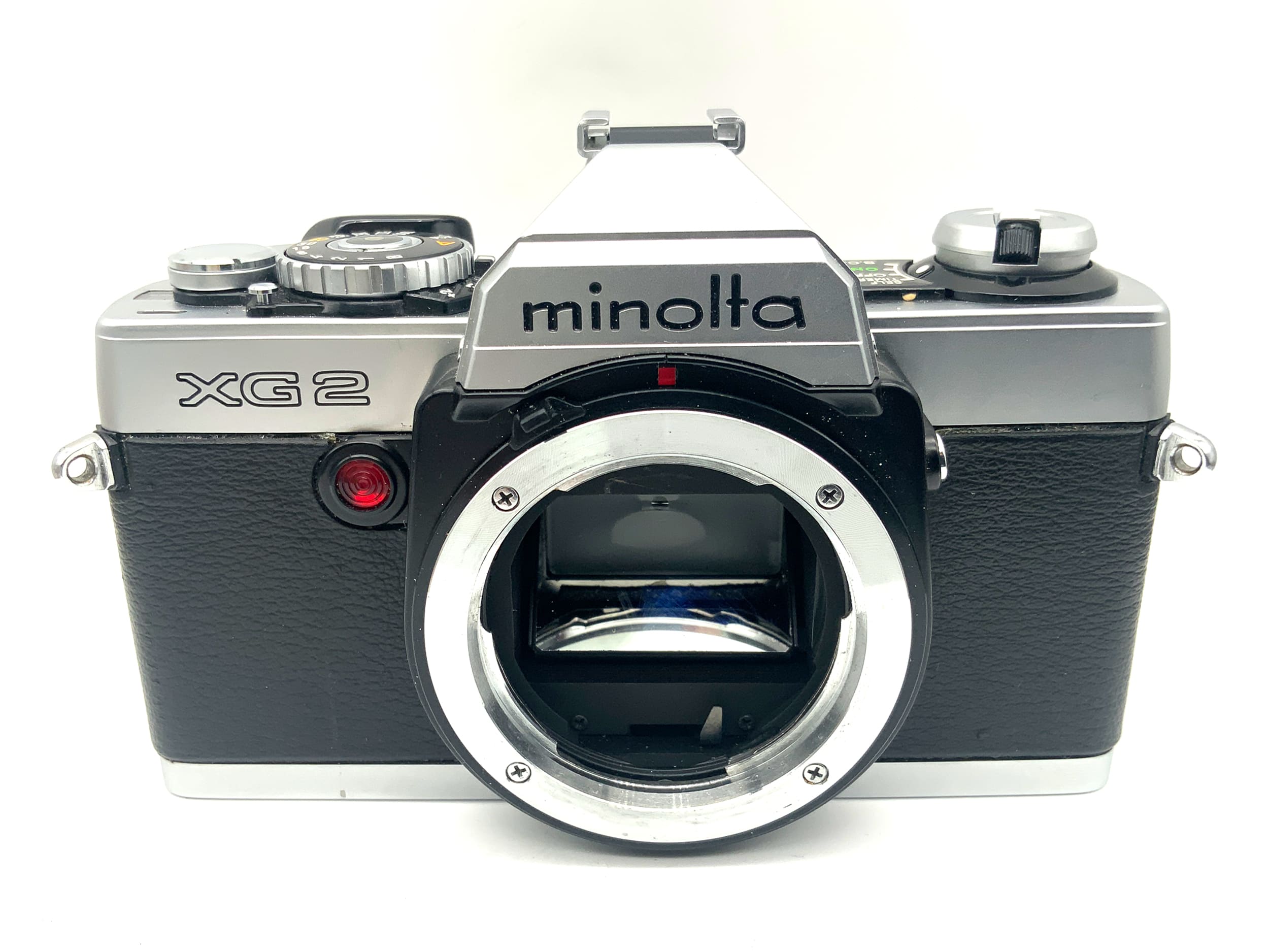 Minolta XG 2 SLR 35mm Spiegelreflexkamera analog Body Gehäuse (Minolta MD)