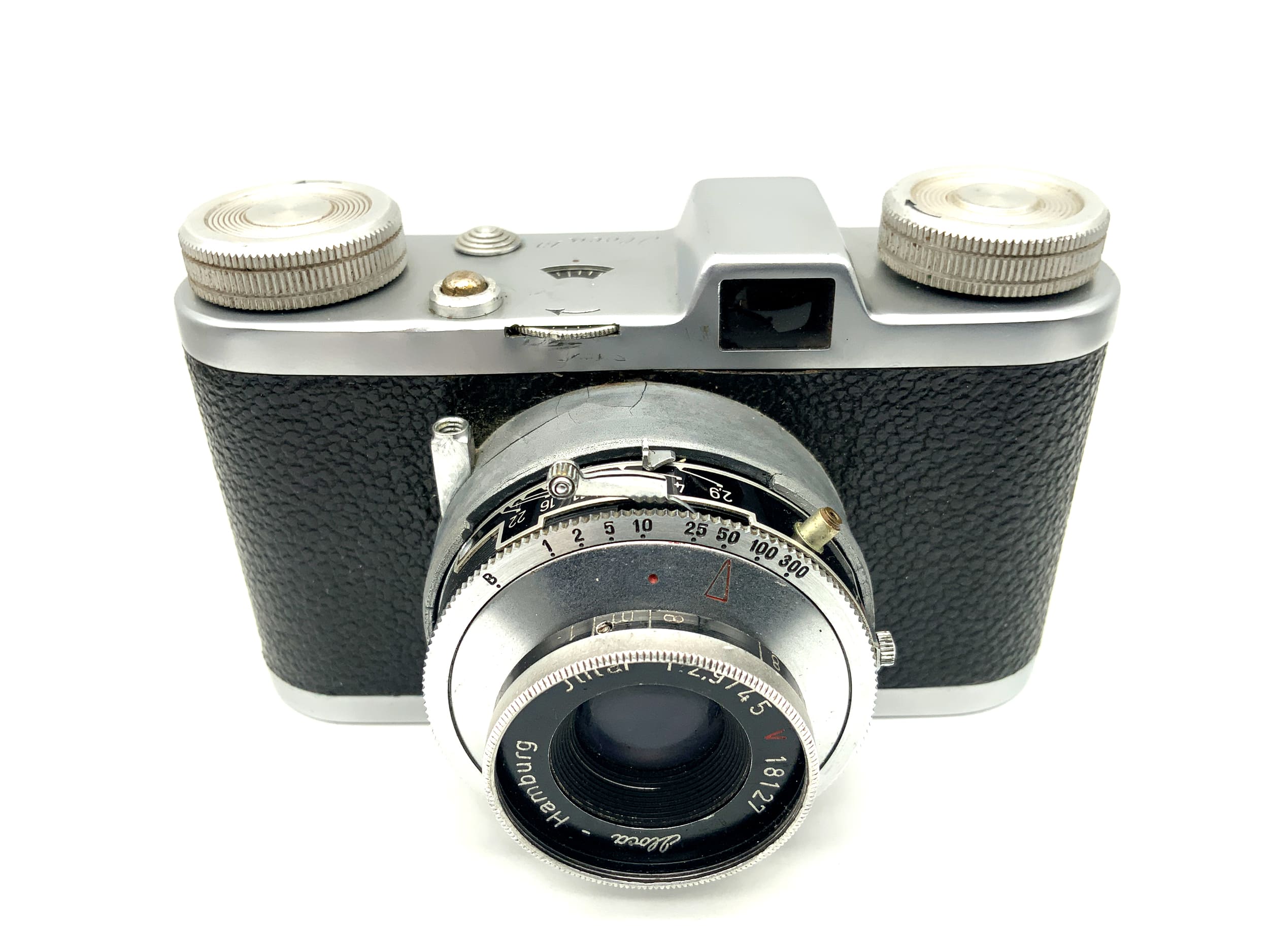 Iloca Ia viewfinder camera with Jlitar 45mm 1:2.9 compact camera analog camera