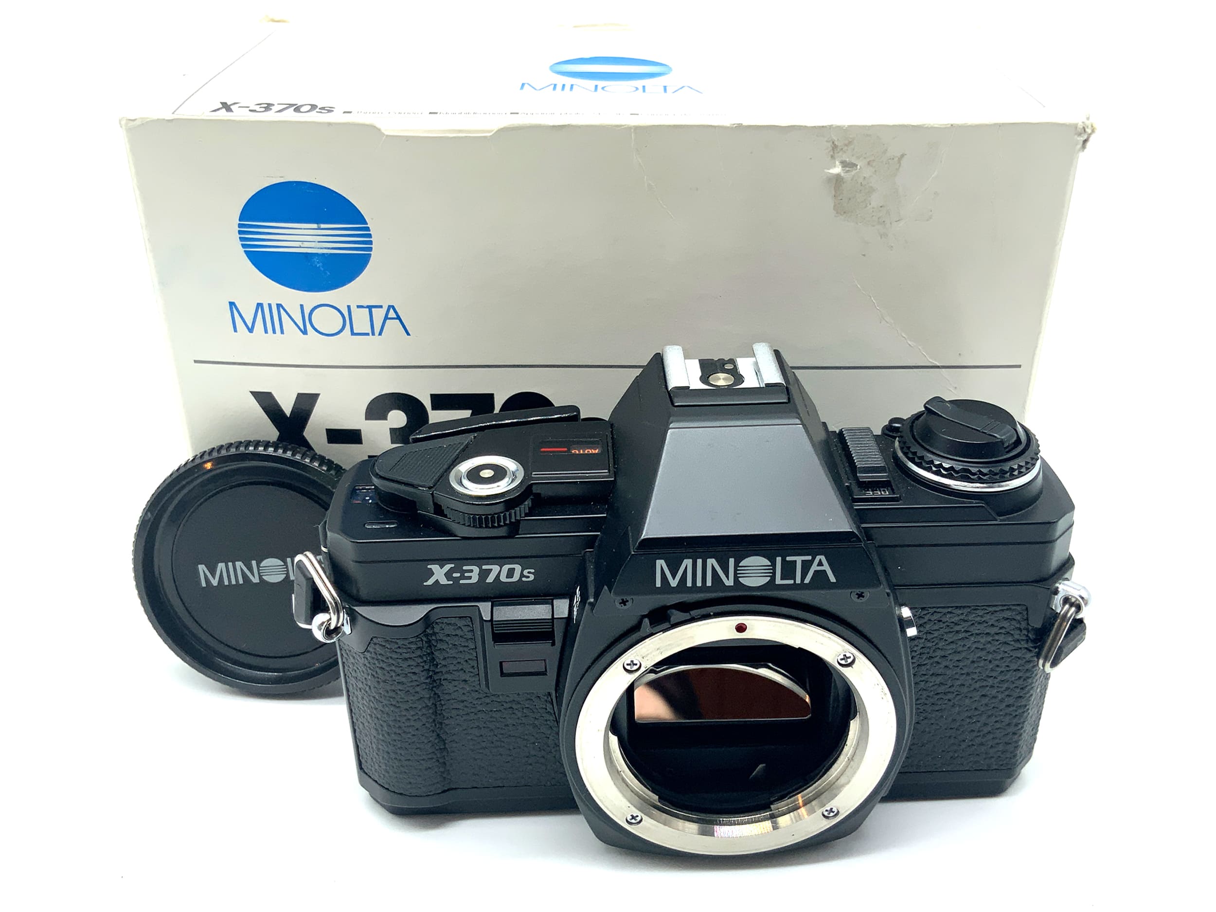 Minolta X-370s SLR in OVP 35mm SLR analog Body (Minolta MD)