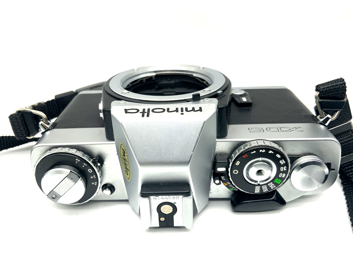 Minolta XD 5 SLR 35mm Spiegelreflexkamera analog Body Gehäuse (Minolta MD)
