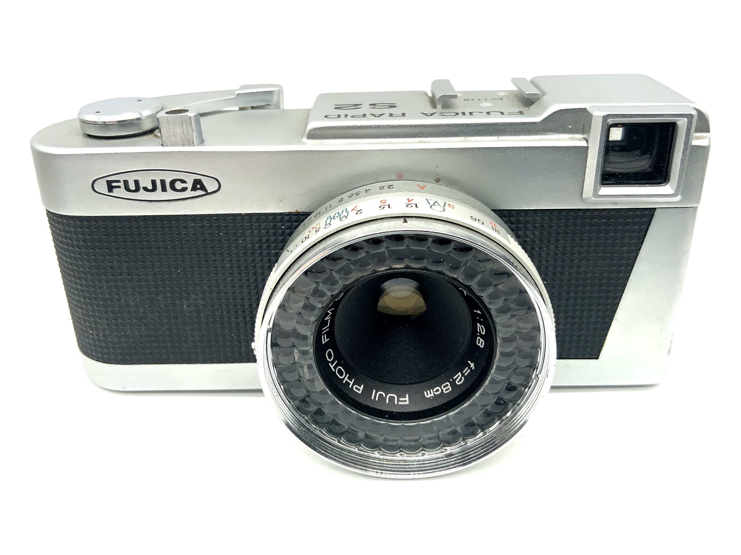 Fujica Rapid S2 viewfinder camera with Fujinar-K 28mm 1:2.8 analog camera