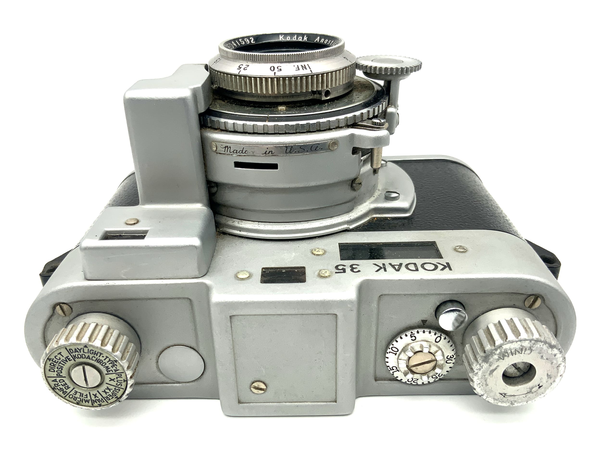 Eastman USA Kodak 35 viewfinder camera with Anastigmat Special 50mm 1:3.5 analog camera