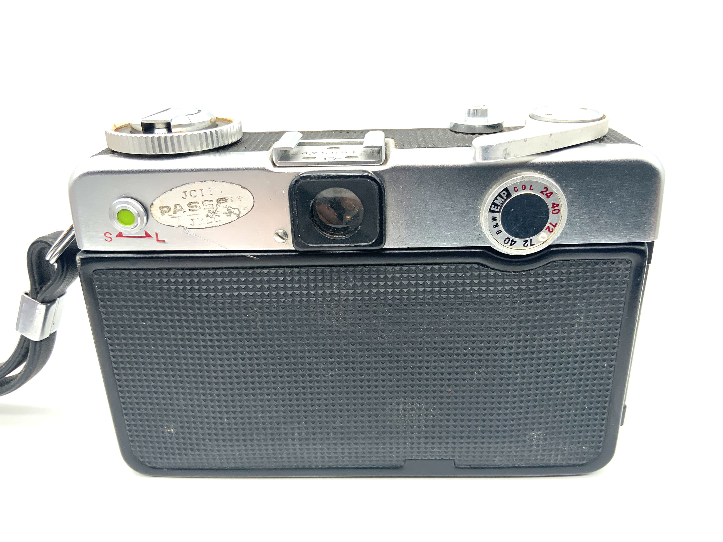 Fujica Half 1.9 viewfinder camera with Fujinon 33mm 1:1.9 half-frame camera
