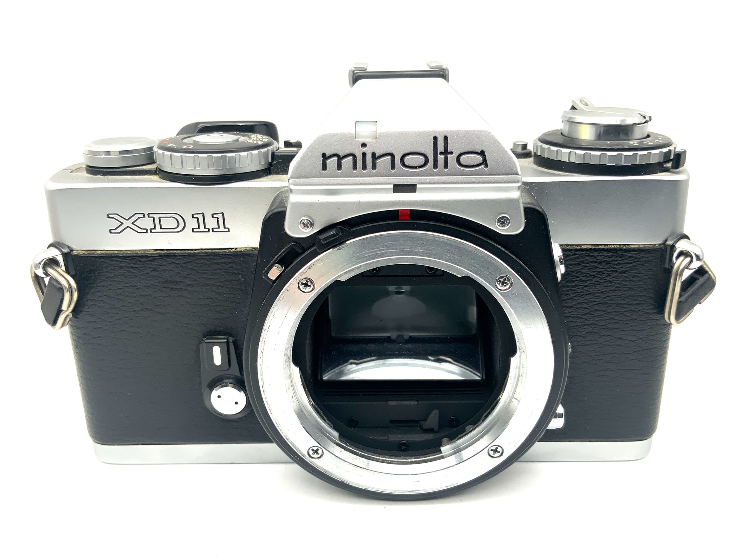 Minolta XD 11 SLR 35mm Spiegelreflexkamera analog Body Gehäuse (Minolta MD)