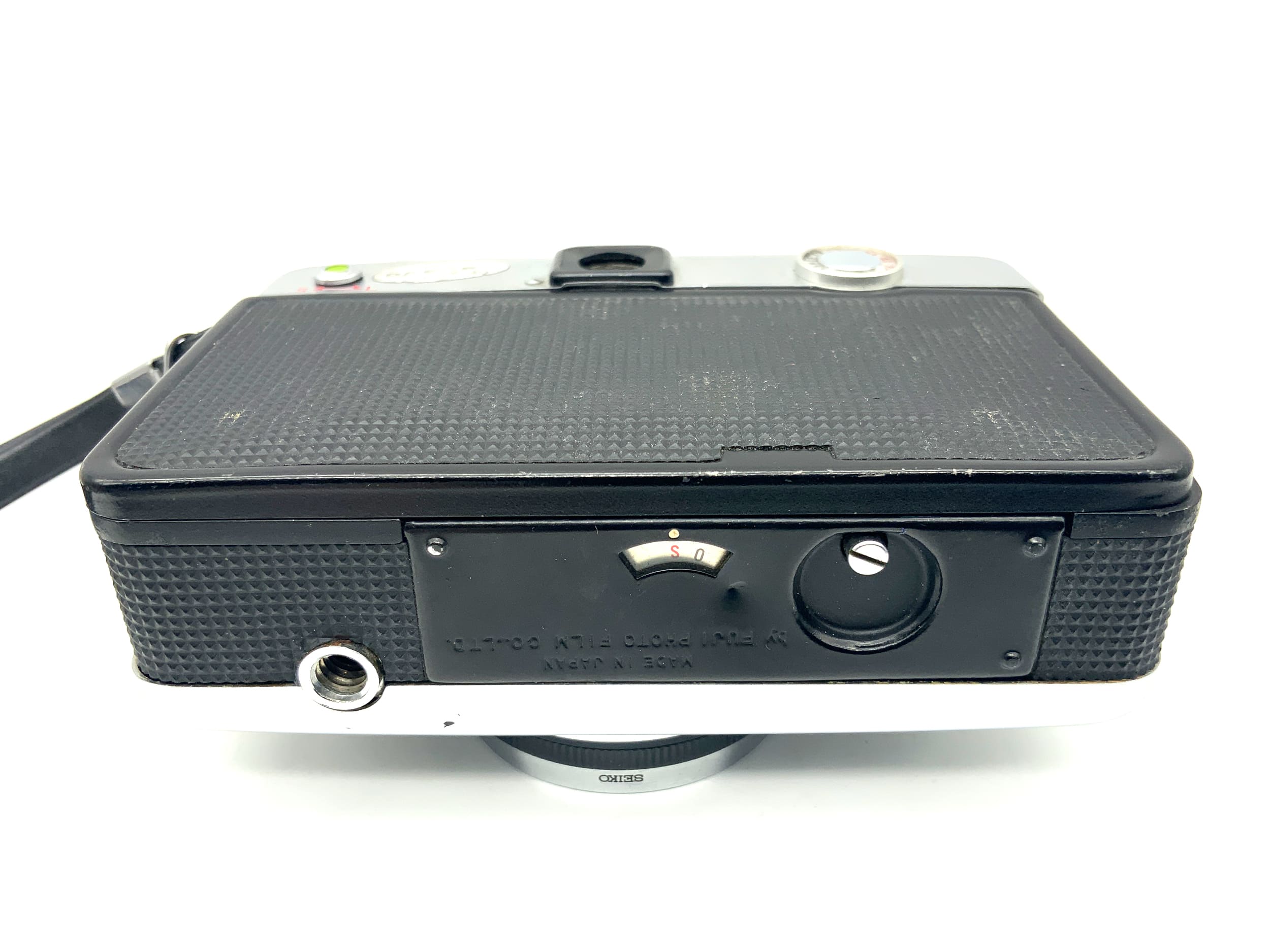 Fujica Half 1.9 viewfinder camera with Fujinon 33mm 1:1.9 half-frame camera