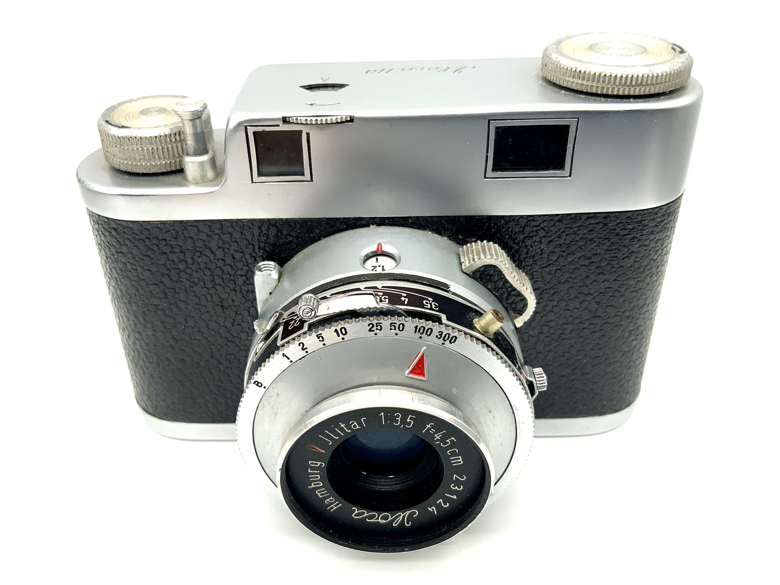 Iloca IIa viewfinder camera with Jlitar 45mm 1:3.5 compact camera, analog camera