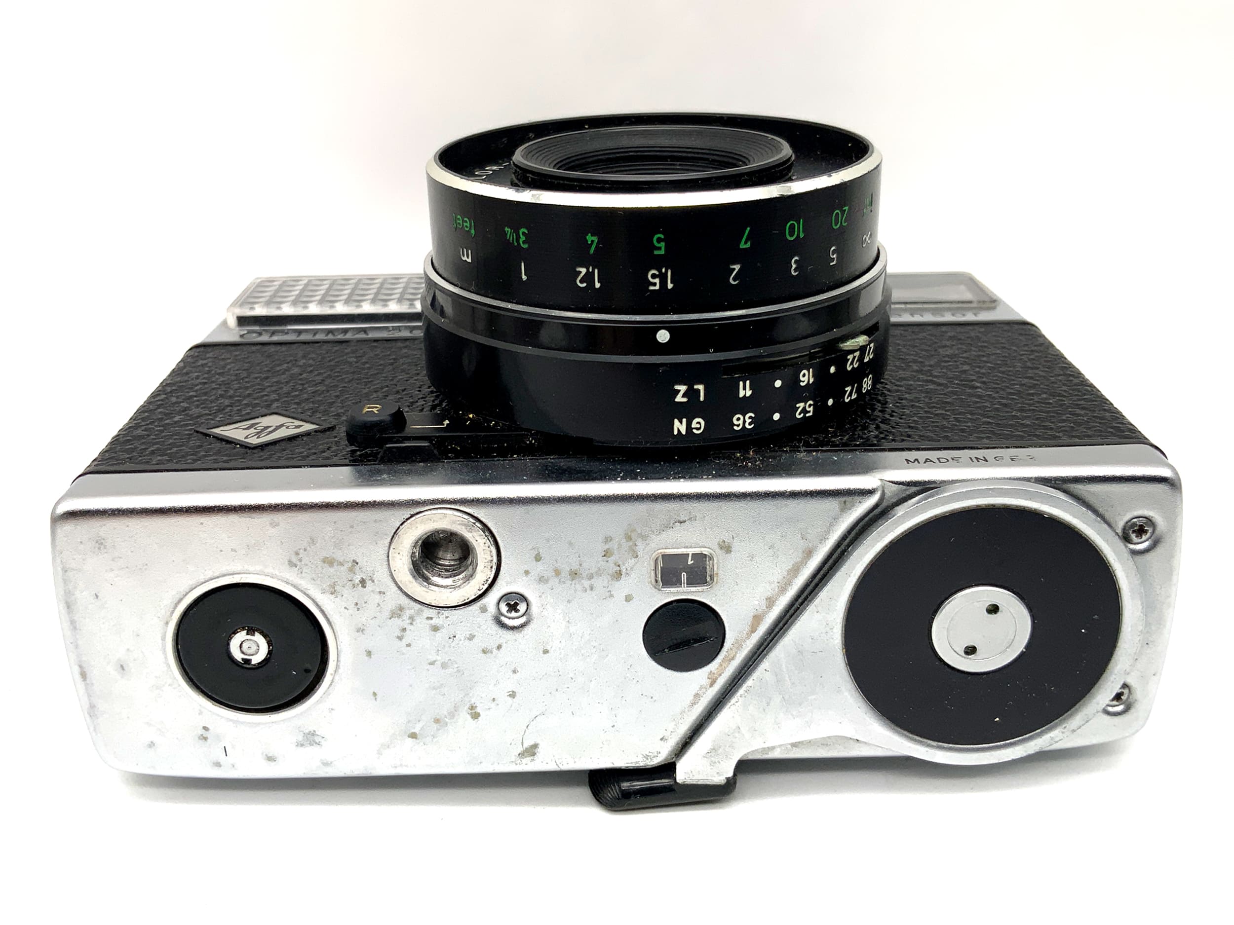 Agfa Optima 200 viewfinder camera with Color-Apotar 1:2.8 42mm Paramatic analog camera