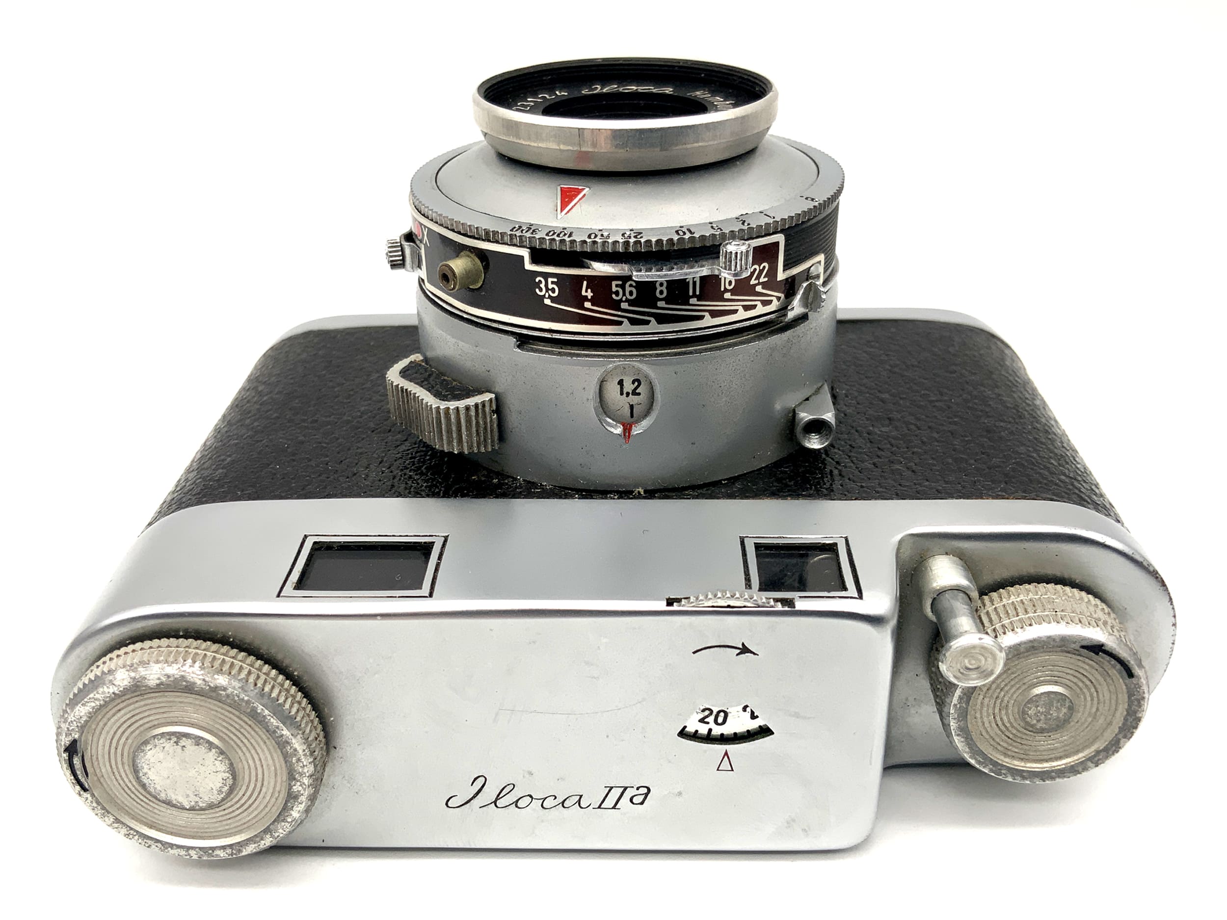 Iloca IIa viewfinder camera with Jlitar 45mm 1:3.5 compact camera, analog camera