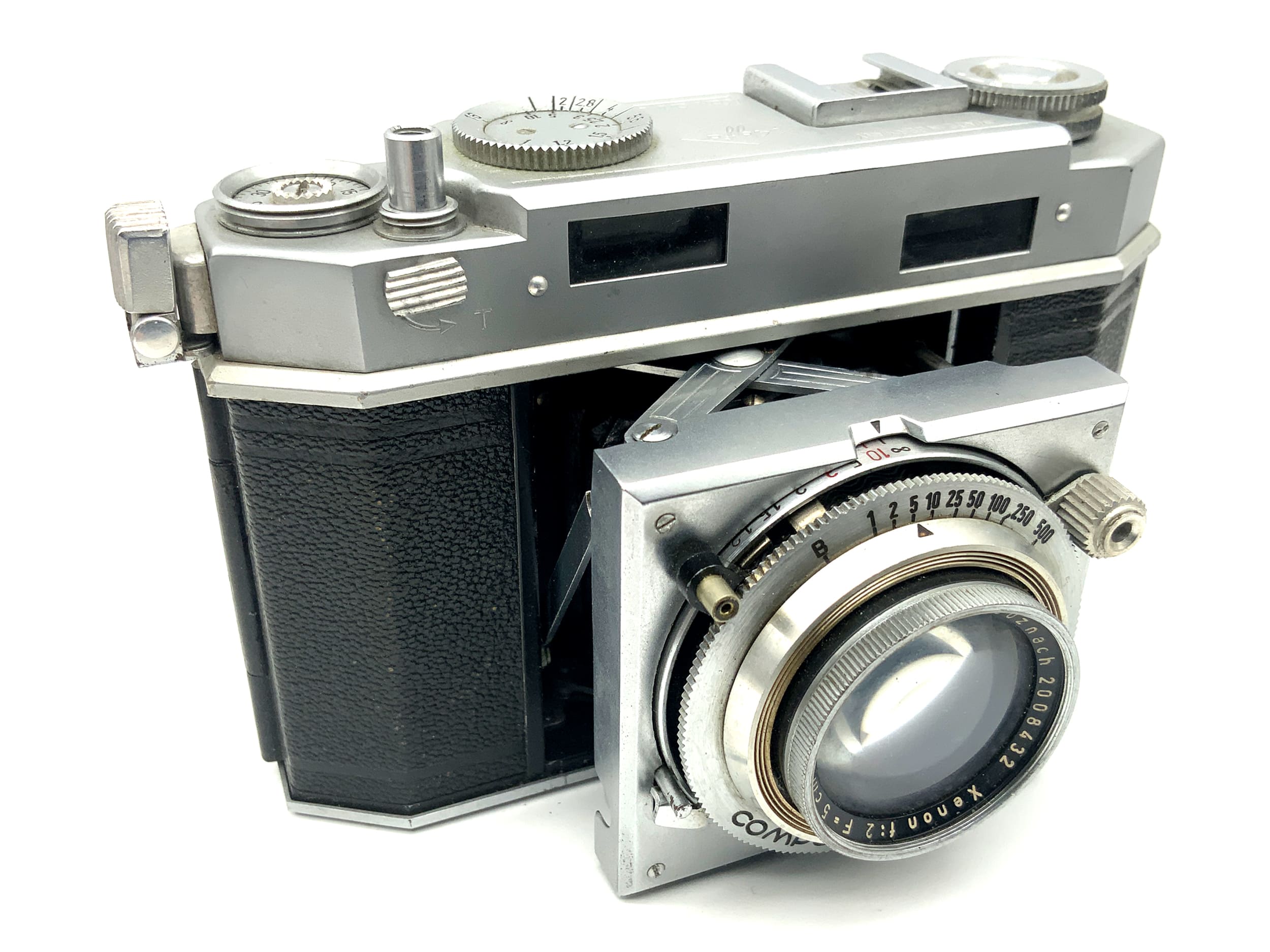 Agfa Karat 36 folding camera with Xenon 50mm 1:2 analog camera