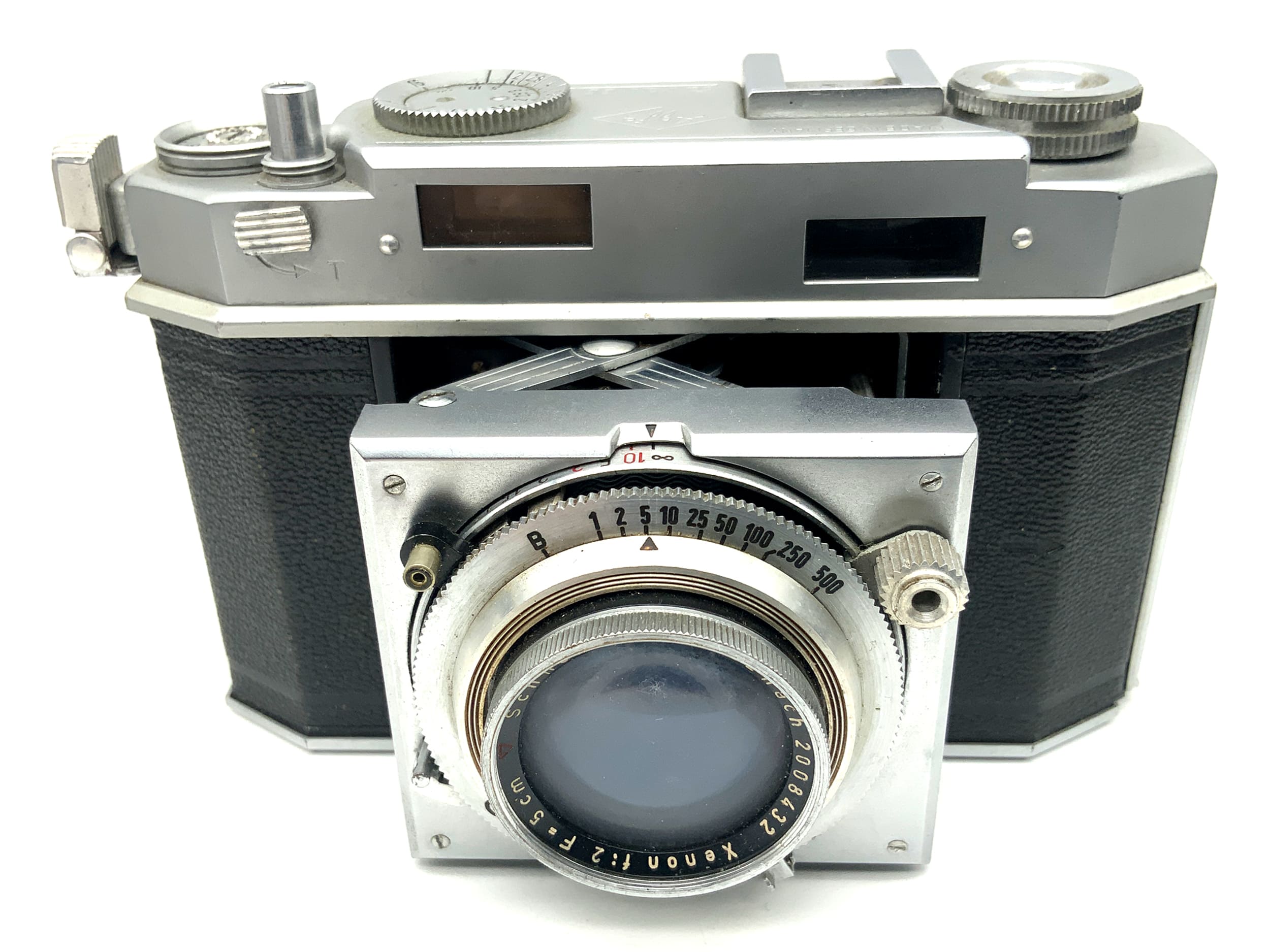 Agfa Karat 36 folding camera with Xenon 50mm 1:2 analog camera