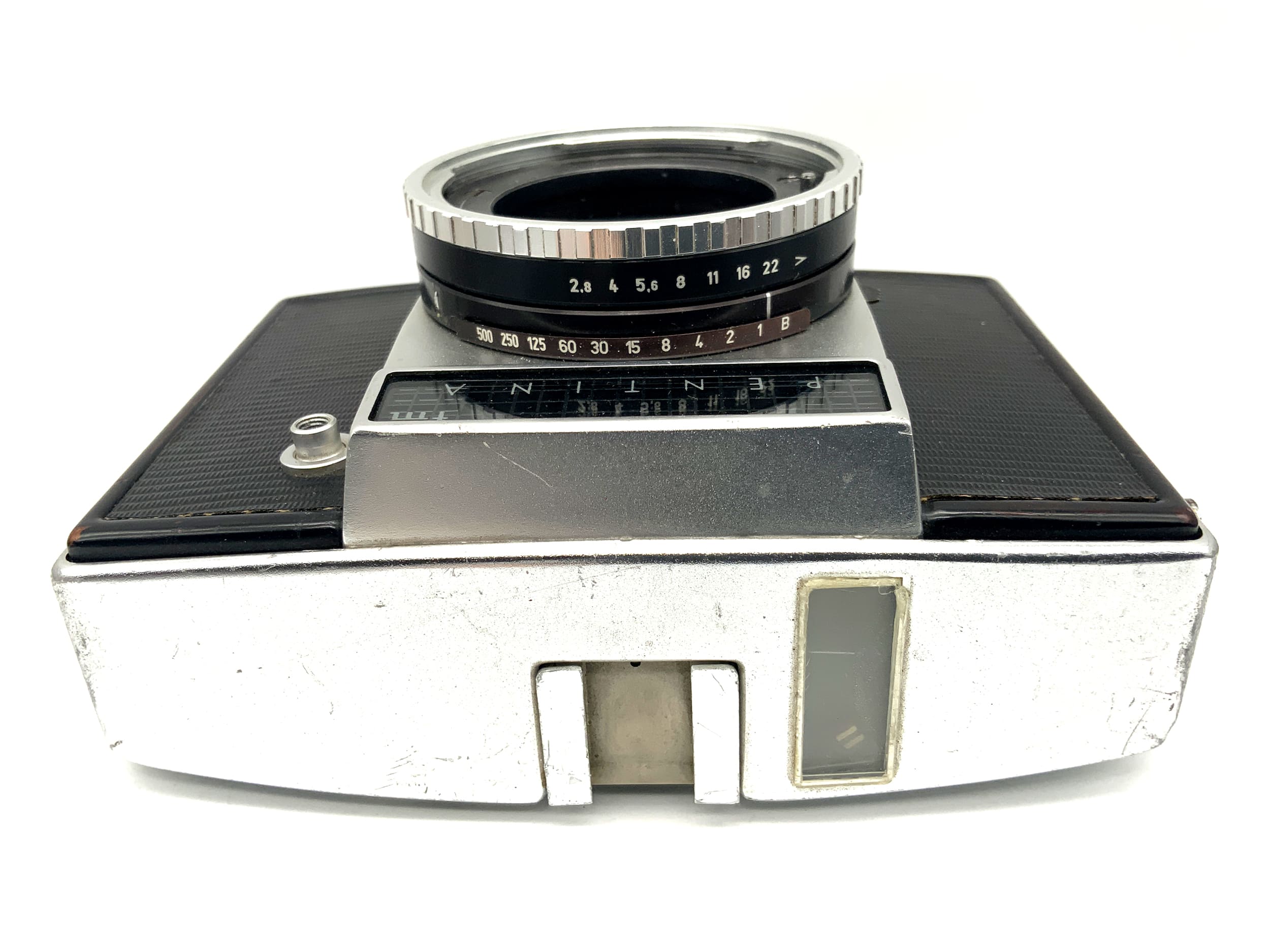 Pentacon Pentina fm viewfinder camera with Pentina compact camera analog camera