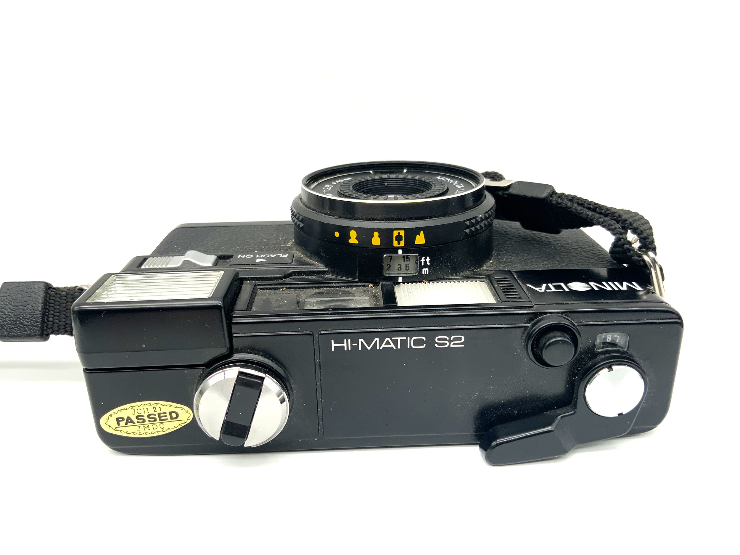 Minolta Hi-Matic S2 Point&amp;Shoot with 38mm 1:2.8 compact camera analog camera