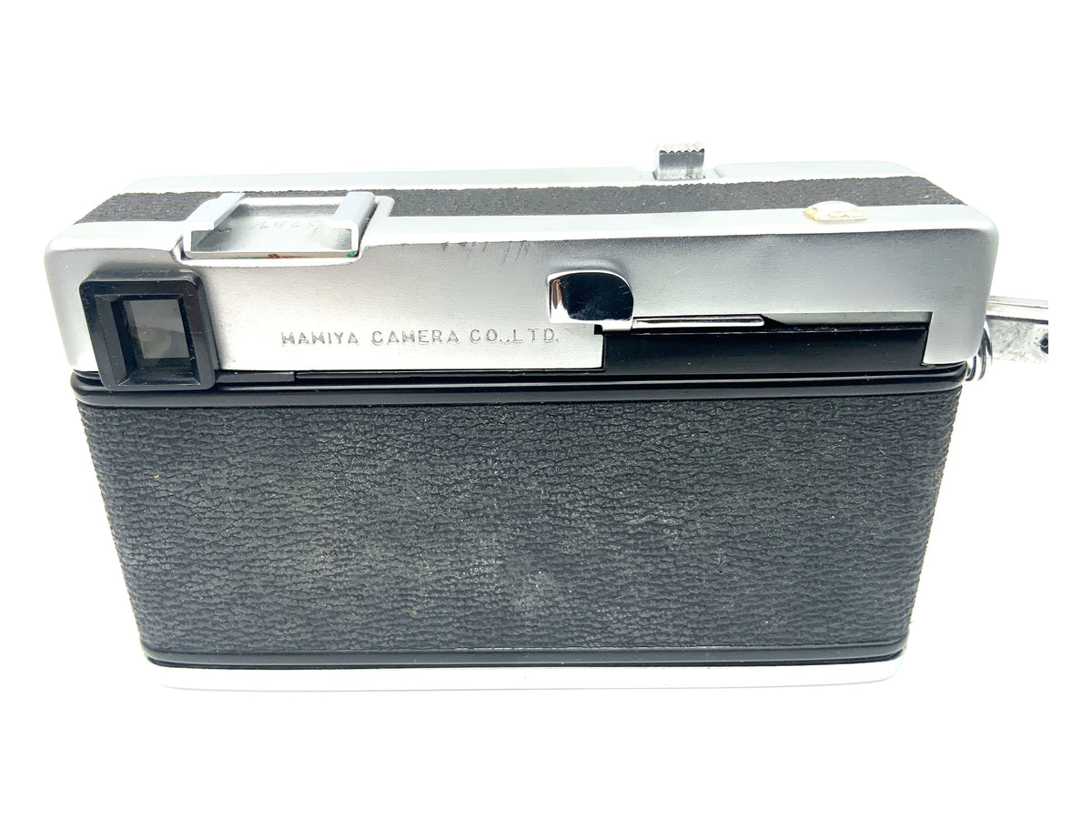 Mamiya Myrapid viewfinder camera with Tominon 32mm 1:1.7 half-frame analog camera