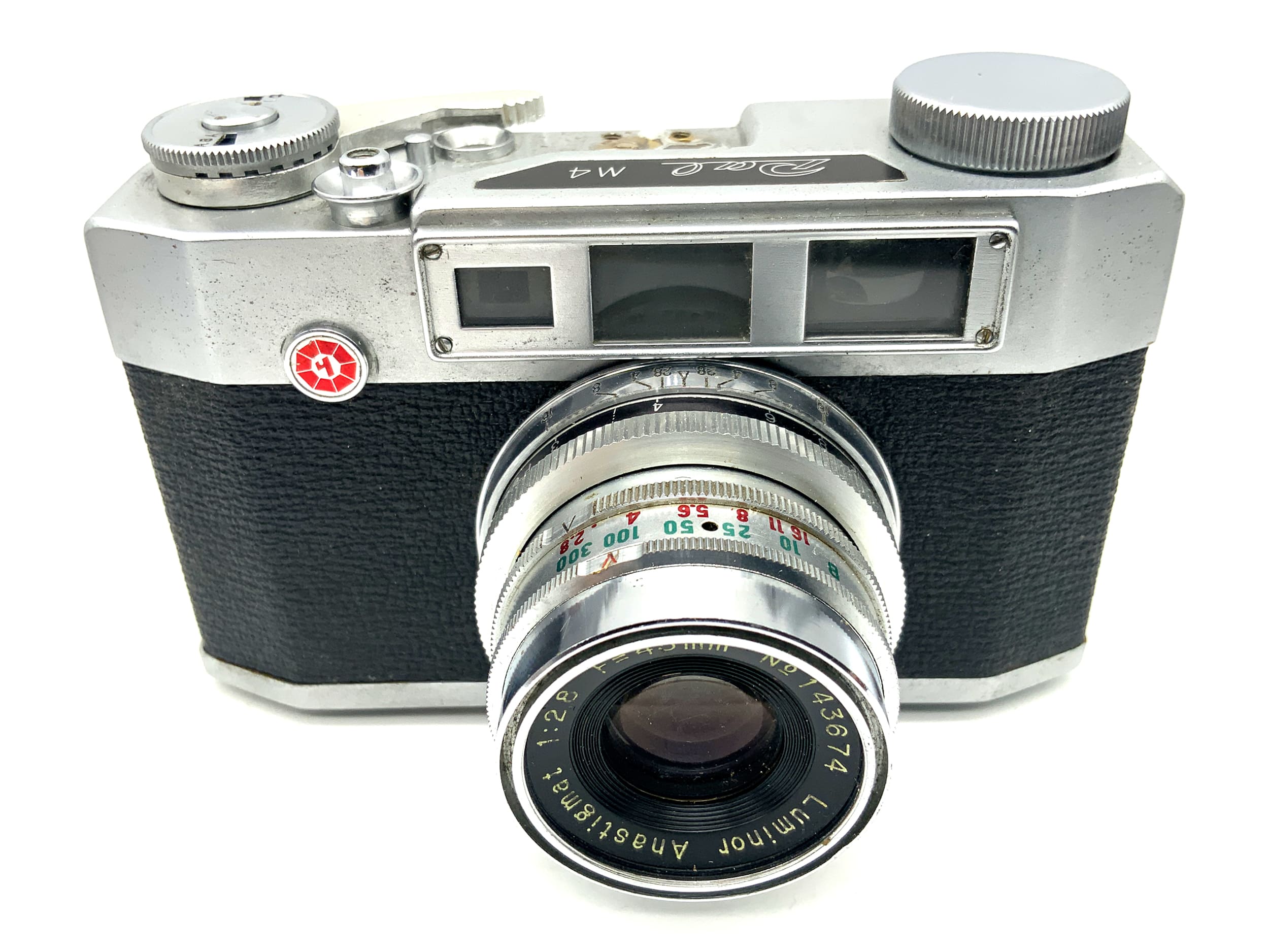 Yamato Pal M4 rangefinder camera with Luminor Anastigmat 45mm 1:2.8 Leica replica lens