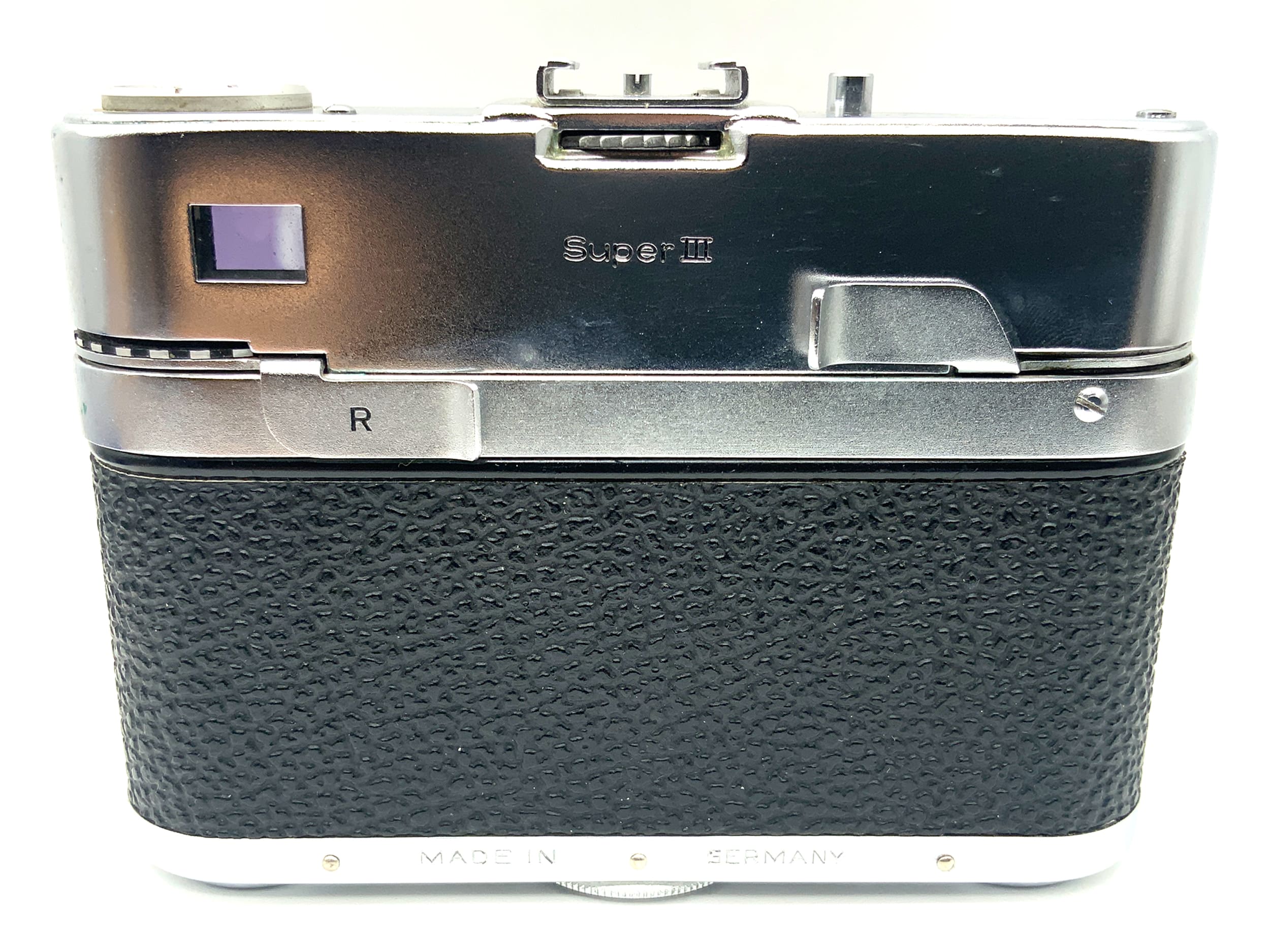 Braun Paxette automatic Super III viewfinder camera with Prontor-SLK analog camera