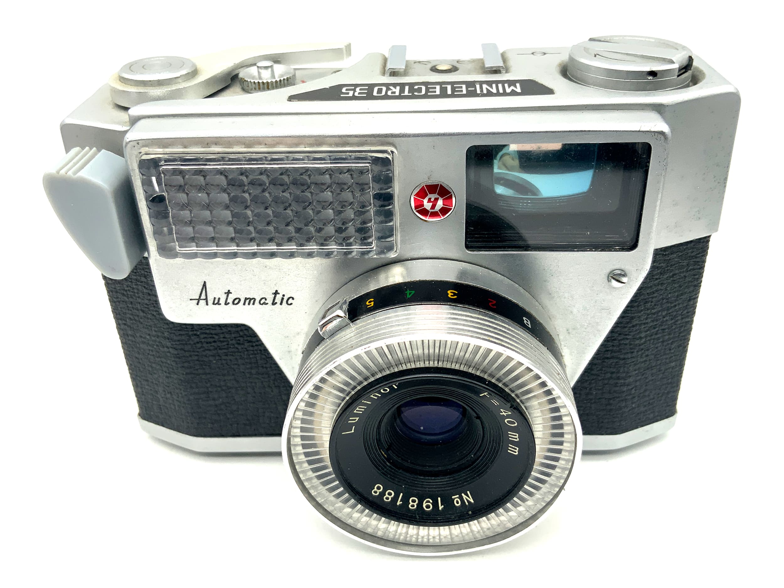 Yamato Mini-Electro 35 viewfinder camera with Luminor 40mm automatic analog camera