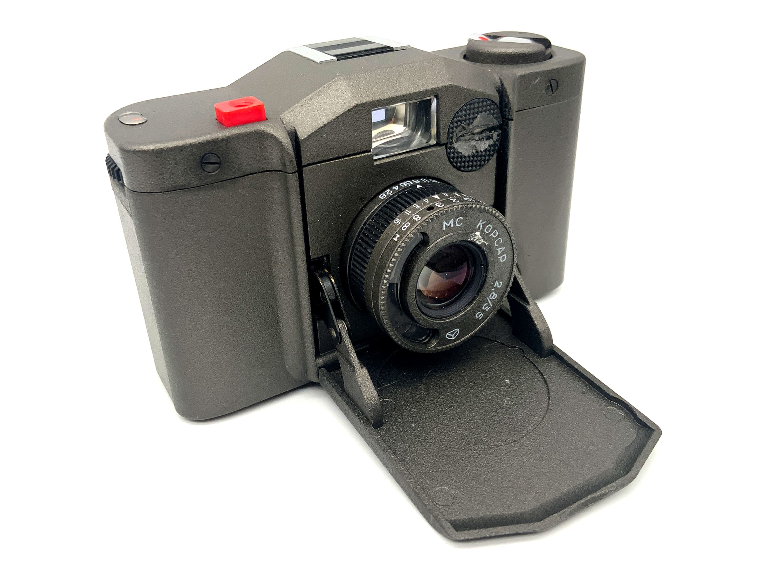 Lomo Kiev 35A viewfinder camera with MC Kopcap 35mm 1:2.8 compact camera analog camera