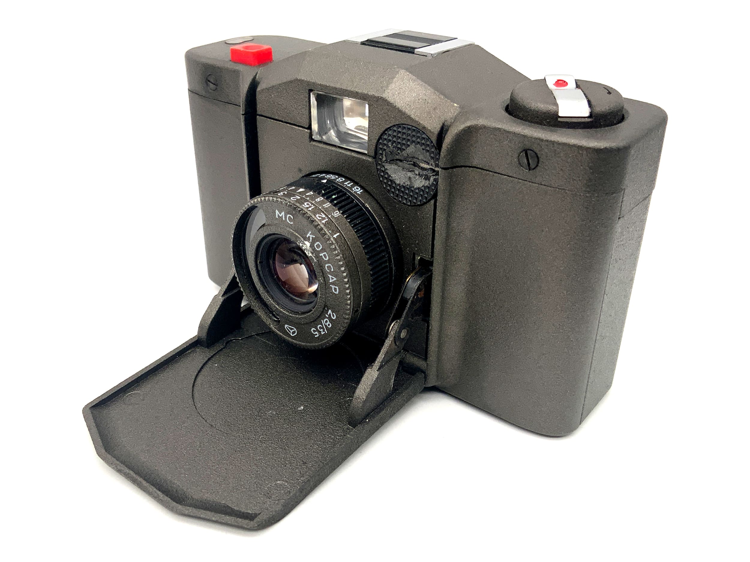 Lomo Kiev 35A viewfinder camera with MC Kopcap 35mm 1:2.8 compact camera analog camera