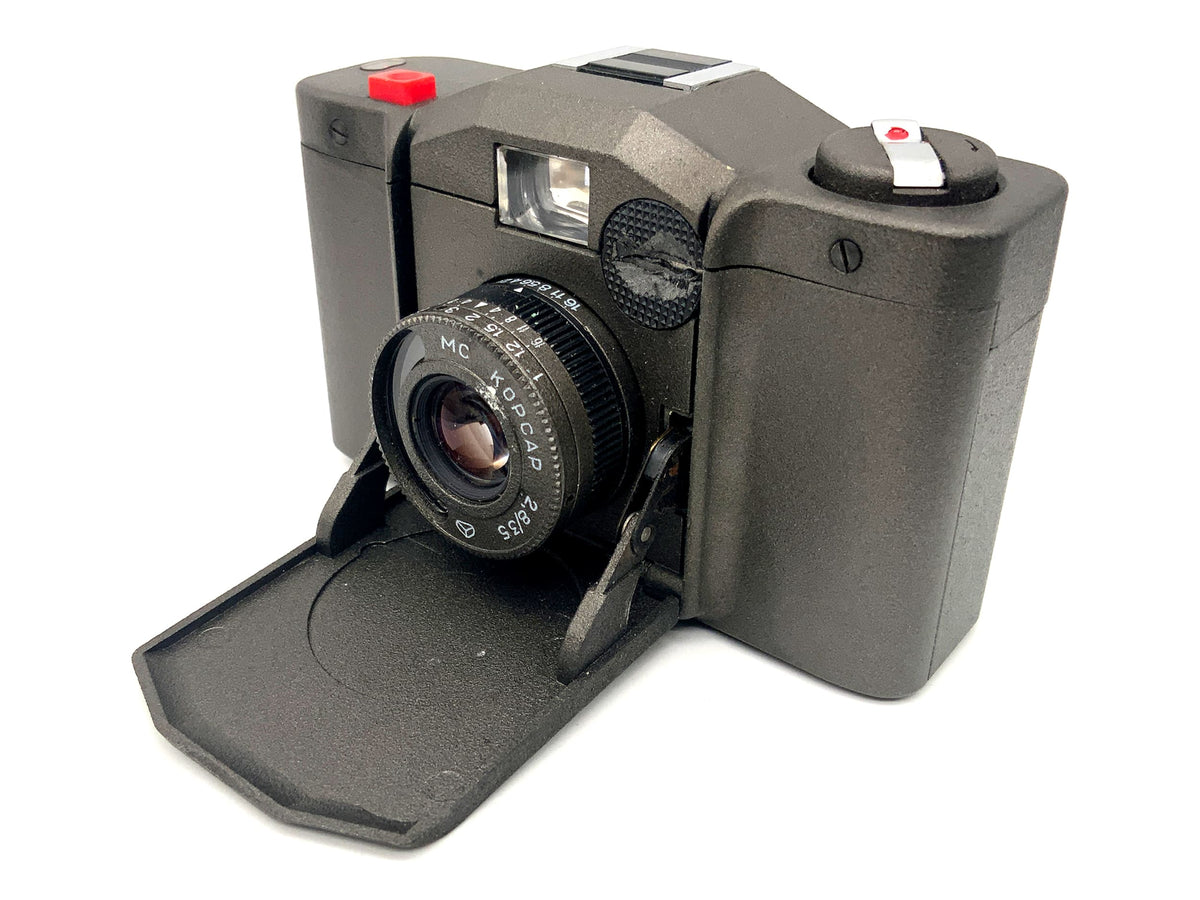 Lomo Kiev 35A viewfinder camera with MC Kopcap 35mm 1:2.8 compact camera analog camera