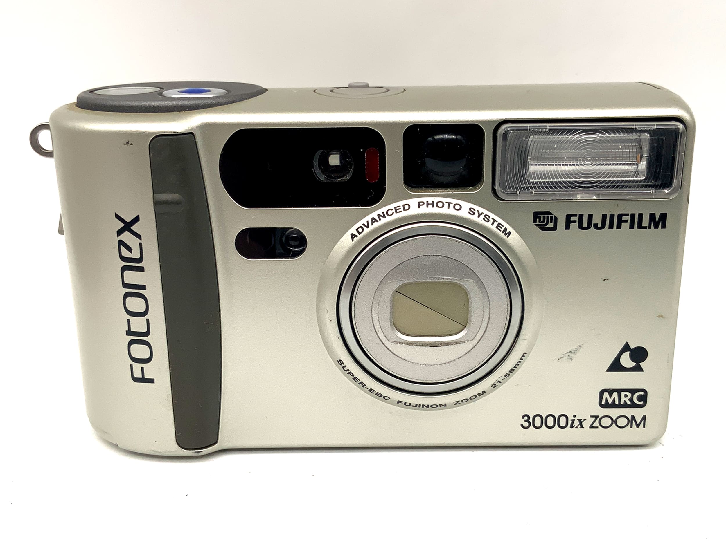 Fujifilm 3000ix Zoom Point&amp;Shoot with Super EBC Fujinon 21-58mm APS analog camera