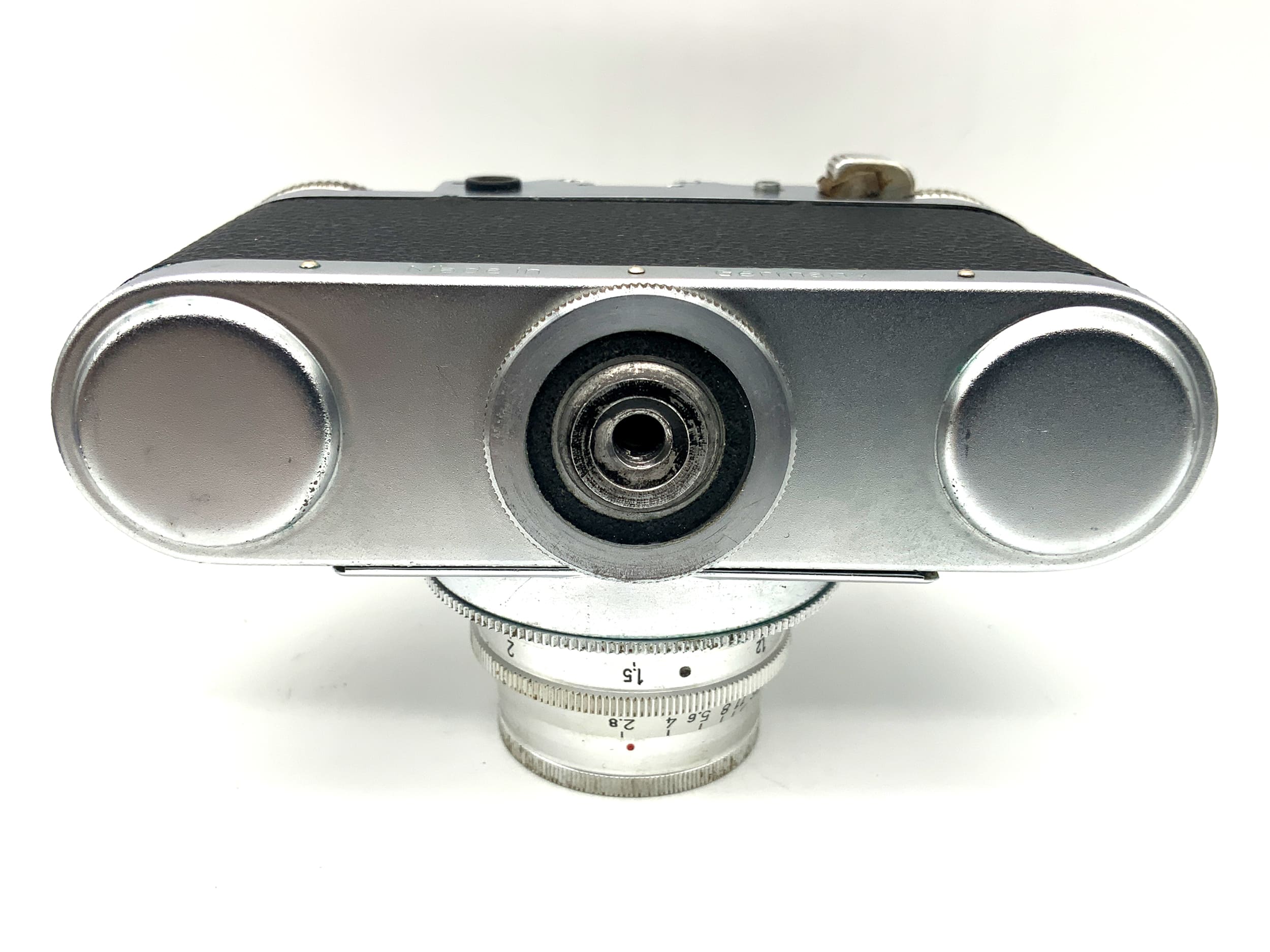 Braun Paxette viewfinder camera with Steinheil Cassar 1:2.8/45mm VL Prontor-SVS