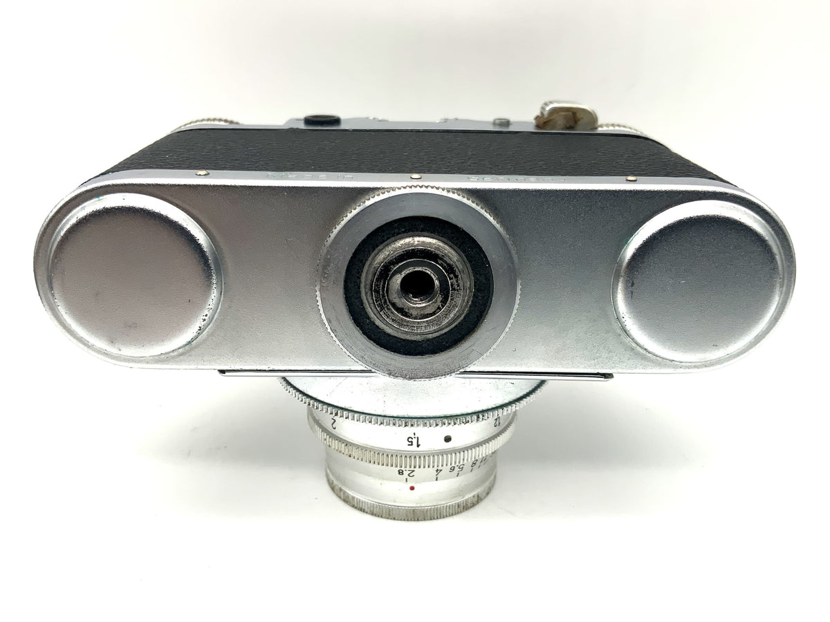 Braun Paxette viewfinder camera with Steinheil Cassar 1:2.8/45mm VL Prontor-SVS