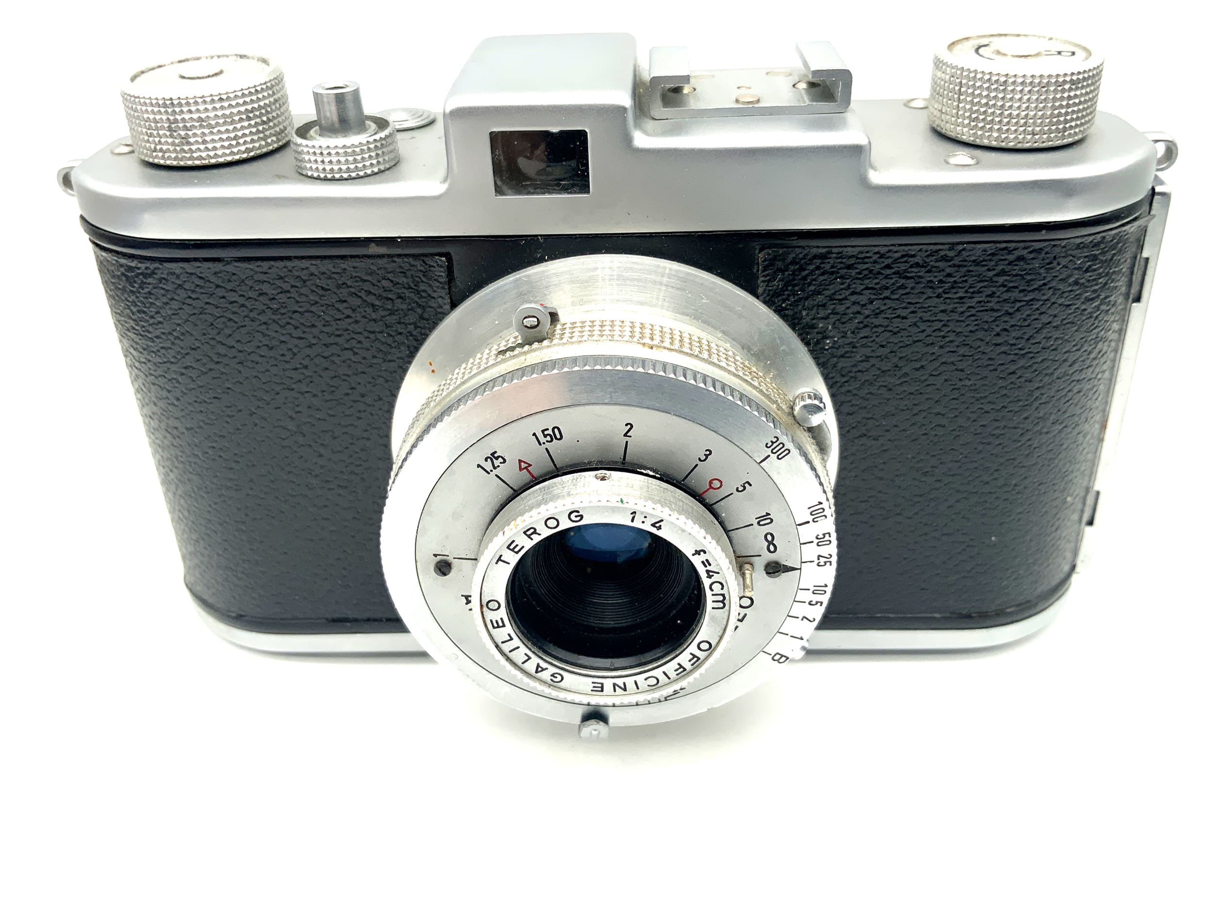 Officine Galileo Condoretta viewfinder camera with Terog 40mm 1:4 Aplon analog camera