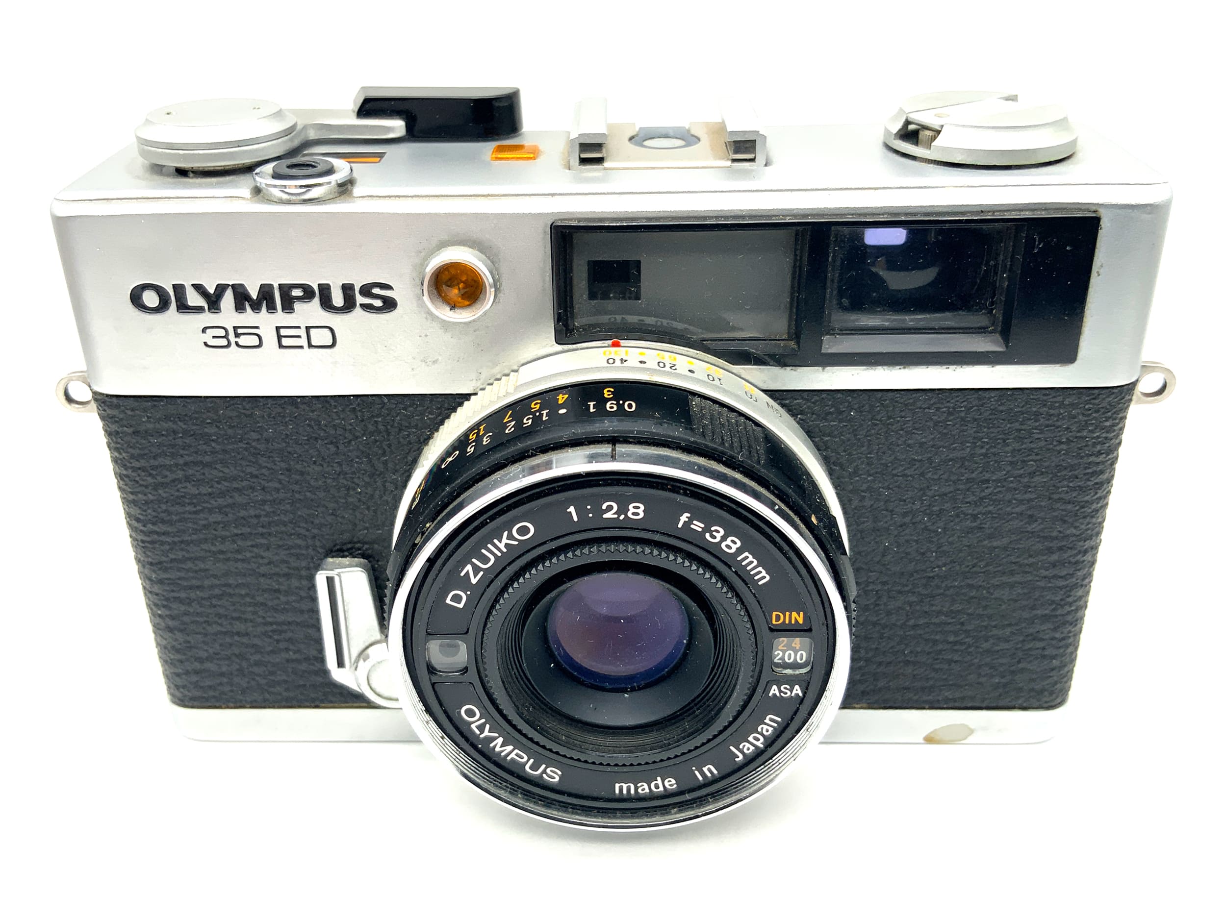 Olympus 35 ED rangefinder camera with D.Zuiko 38mm 1:2.8 analog camera