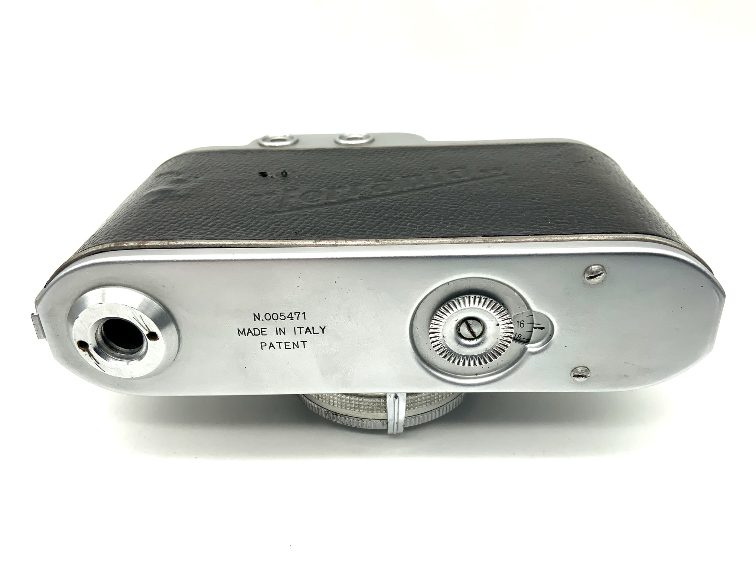 Officine Galileo Ferrania Condor I viewfinder camera with Eliog 50mm 1:3.5 Iscus Rapid lens