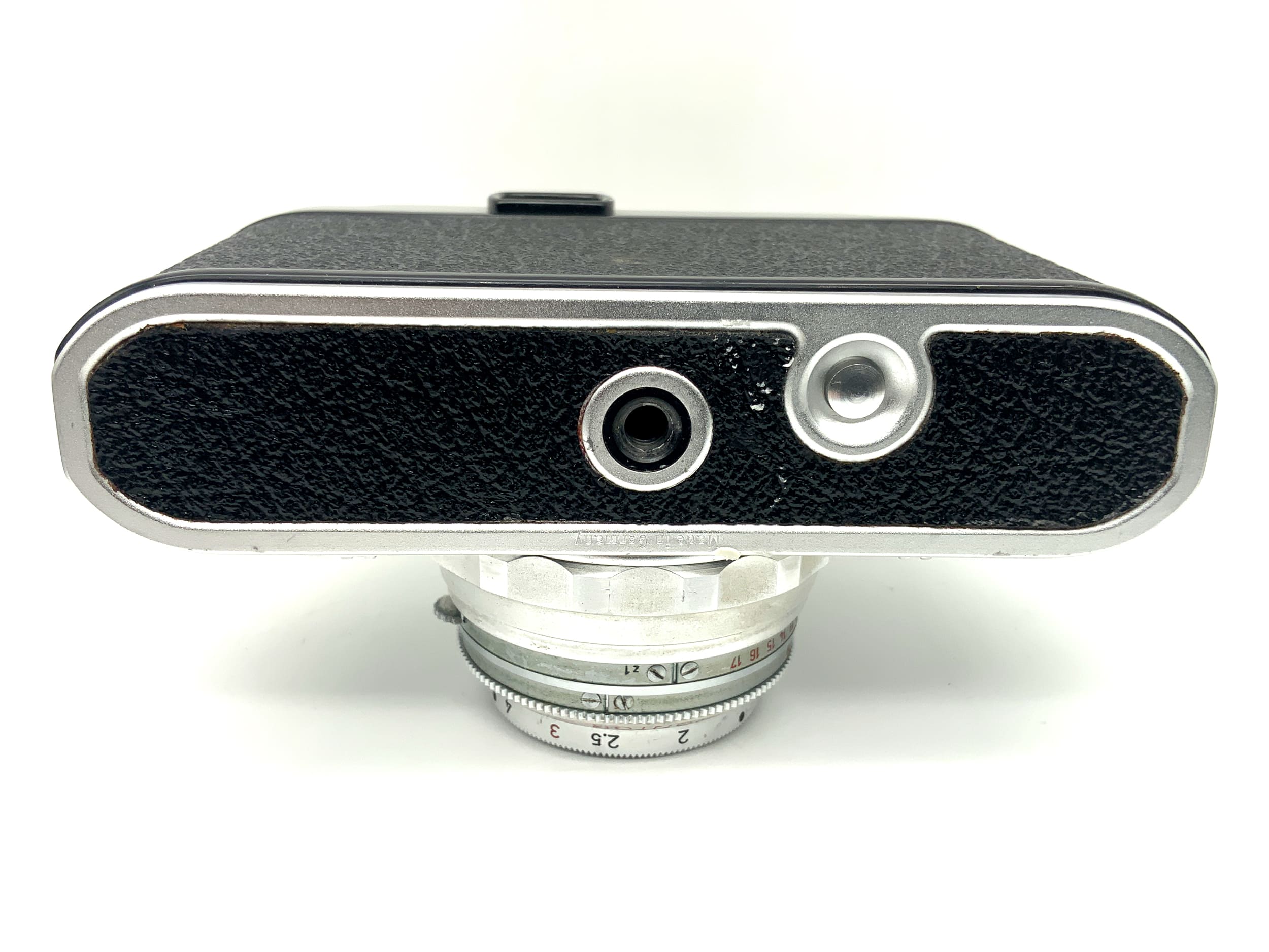 King KG Regula IIIa viewfinder camera with Steinheil Cassar 1:2.8/45mm Prontor-SVS