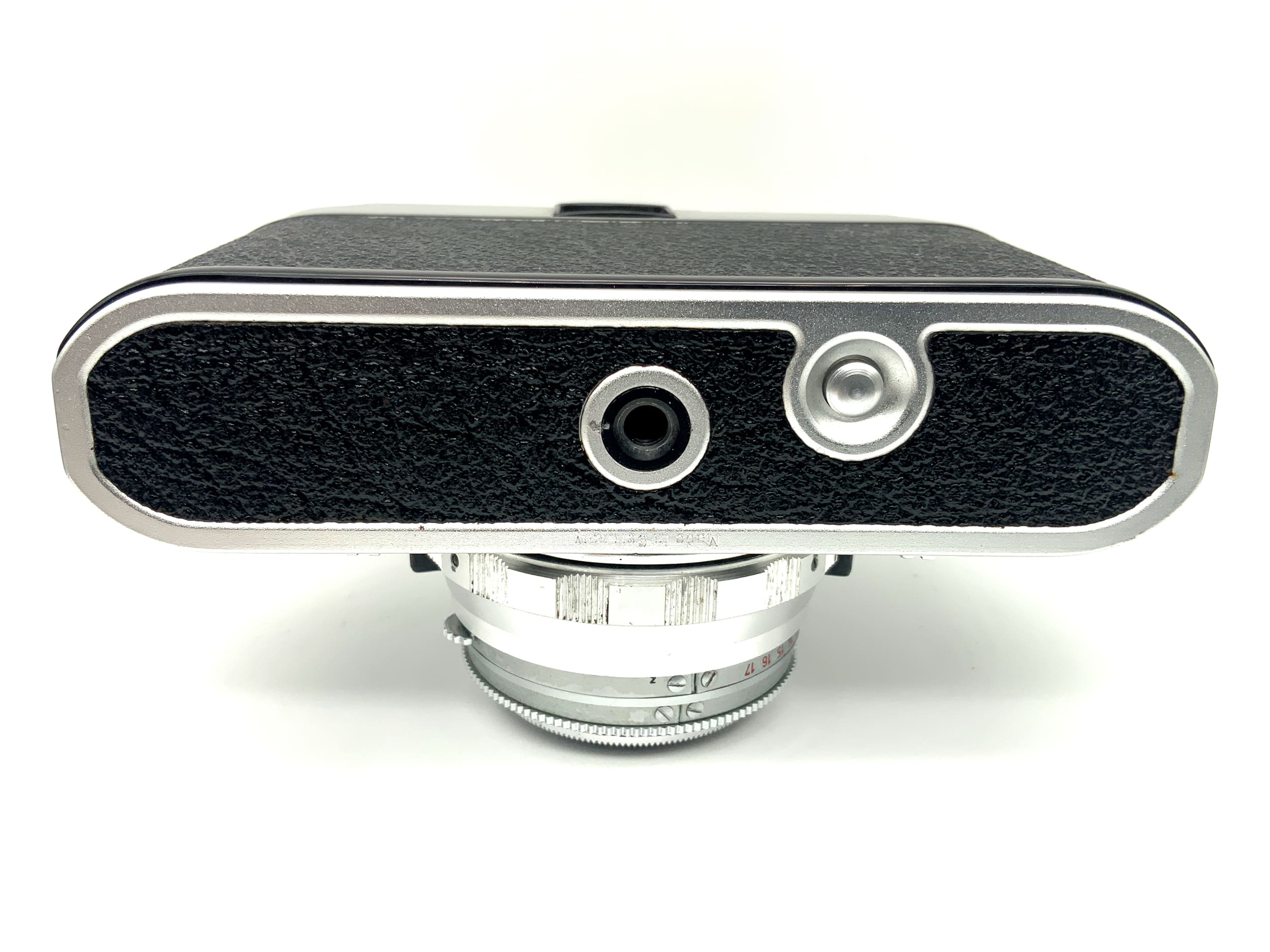 King KG Regula RM viewfinder camera with Steinheil Cassar S 1:2.8/45mm Prontor-Matic
