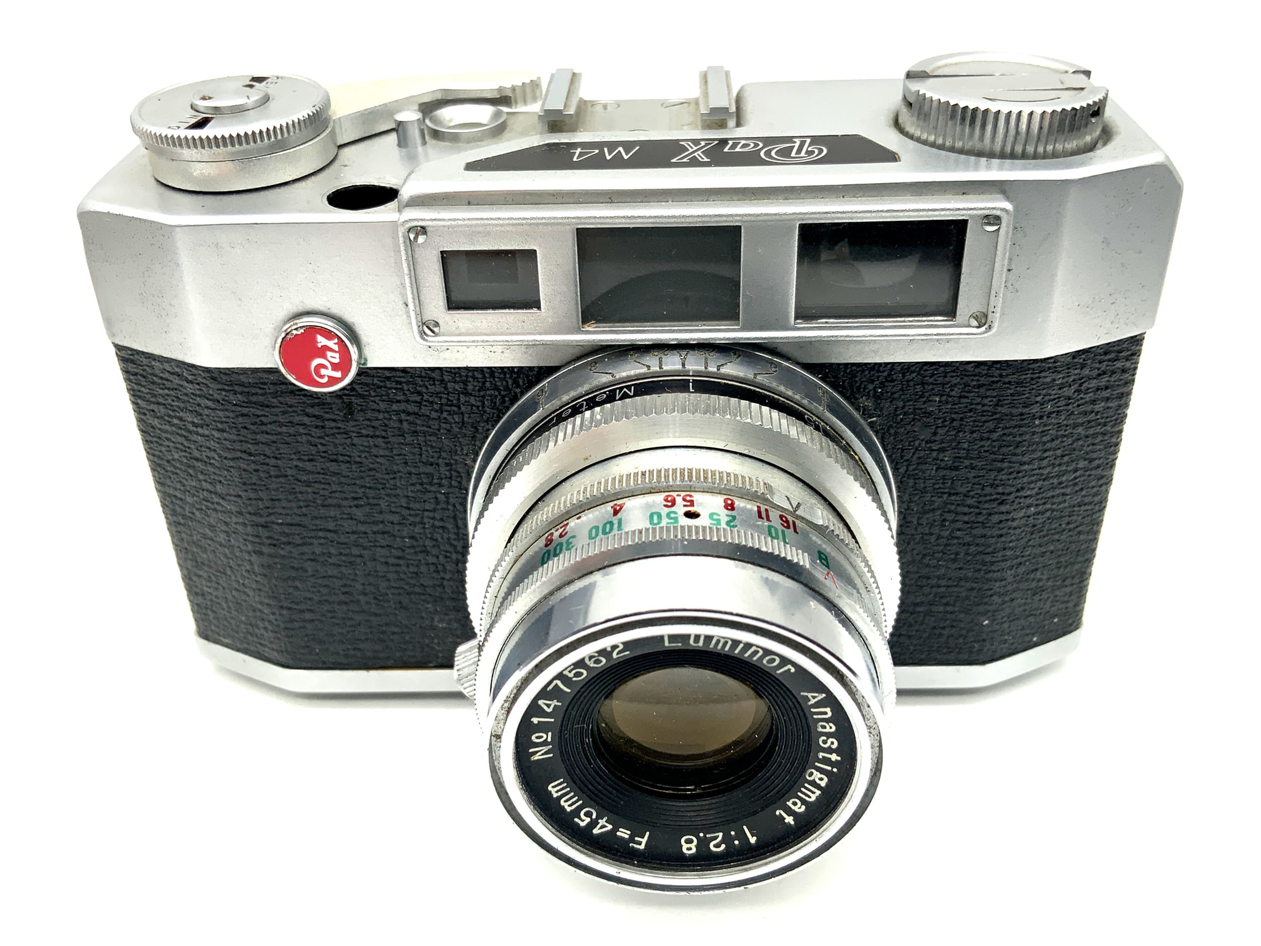 Yamato Pax M4 rangefinder camera with Luminor Anastigmat 45mm 1:2.8 analog camera