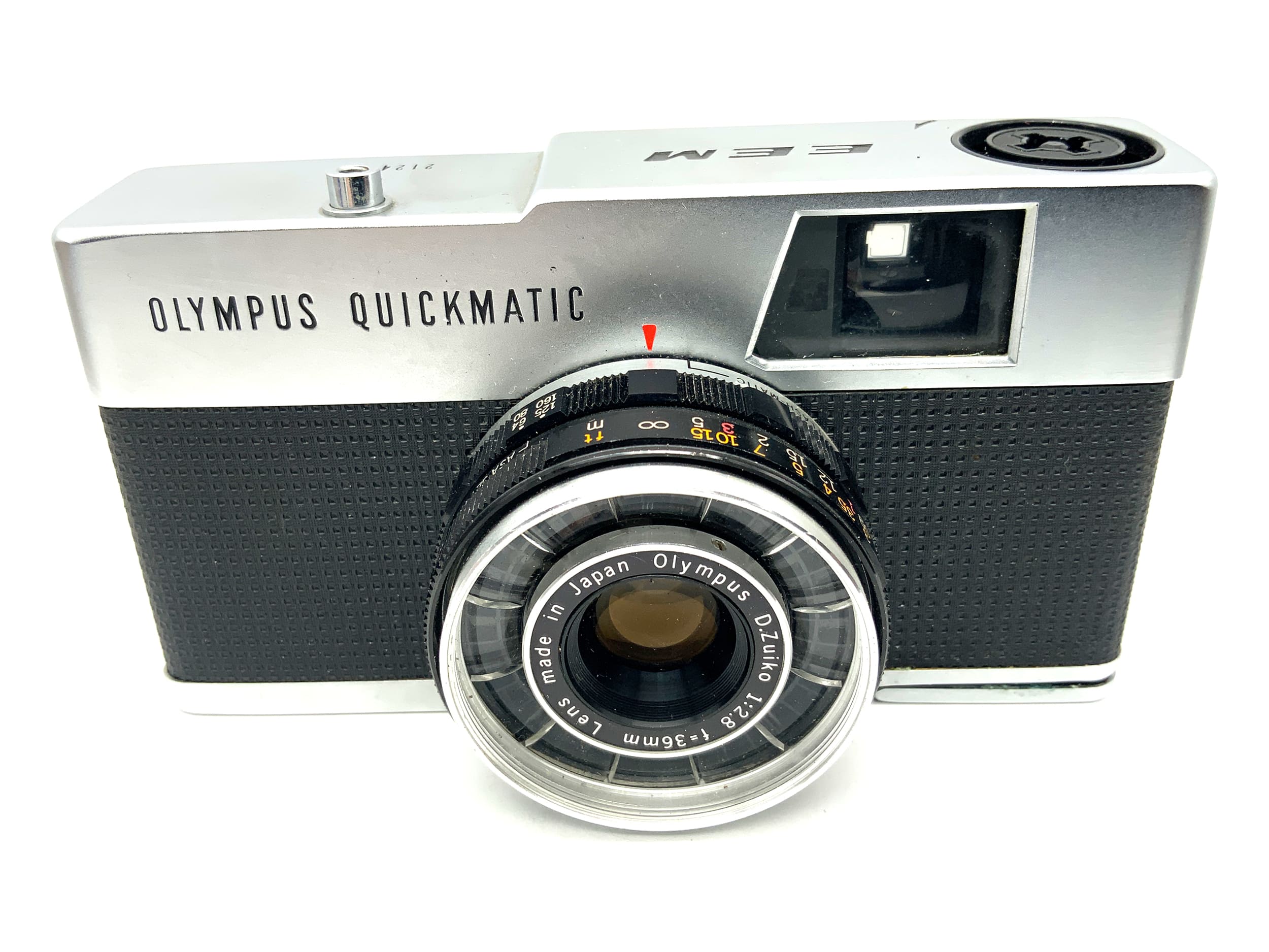 Olympus Quickmatic EEM viewfinder camera with D.Zuiko 36mm 1:2.8 analog camera