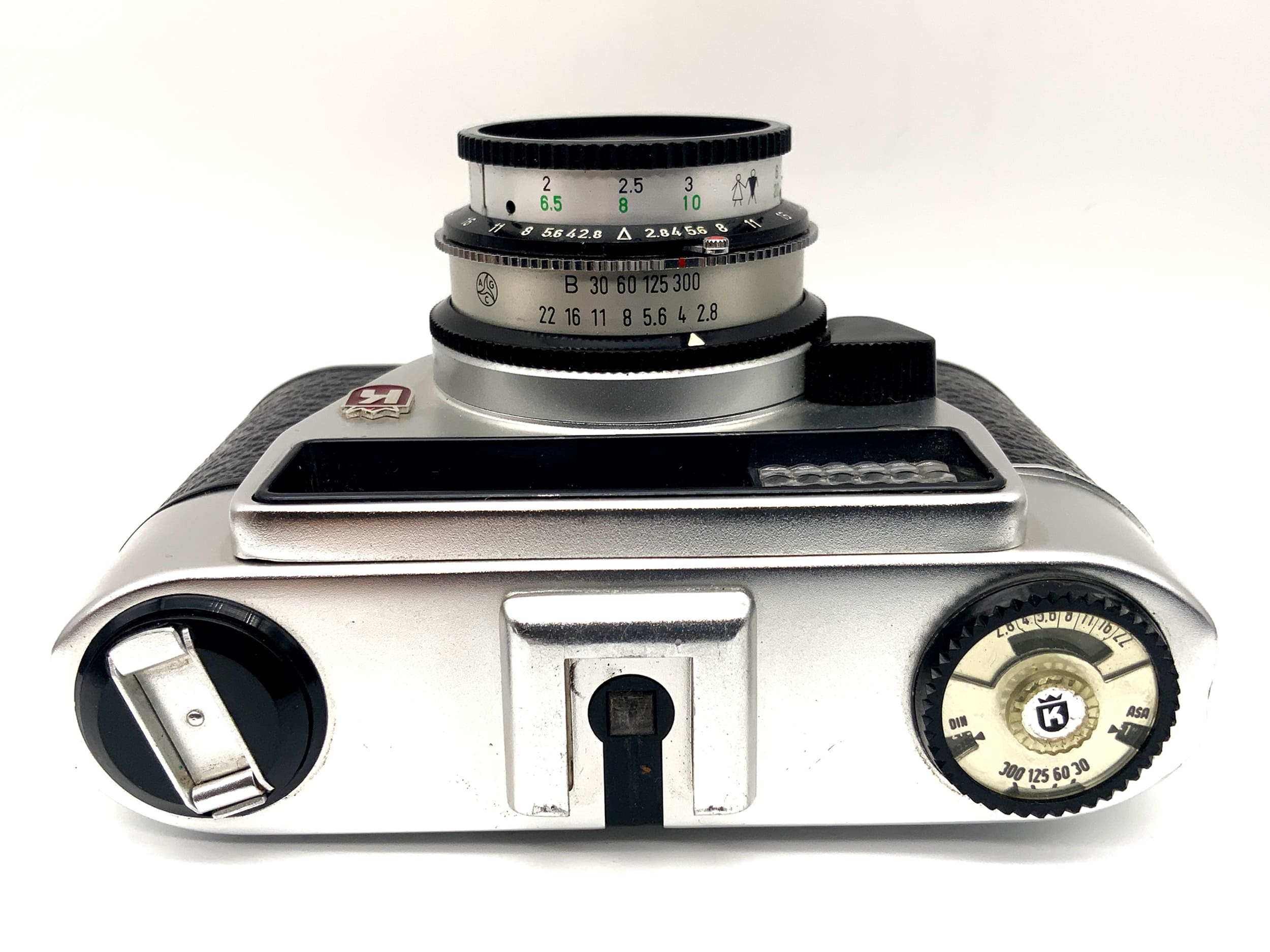 King KG Regulette viewfinder camera with Steinheil Cassar 1:2.8/45 Prontor 300 S