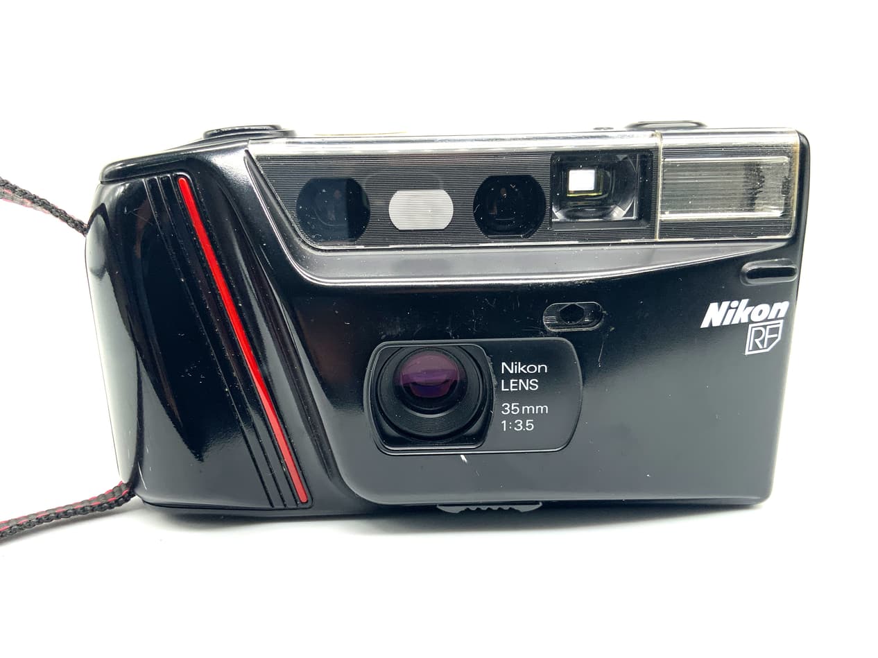 Nikon RF Point&Shoot mit Lens 35mm 1:3.5 Kompaktkamera Analogkamera
