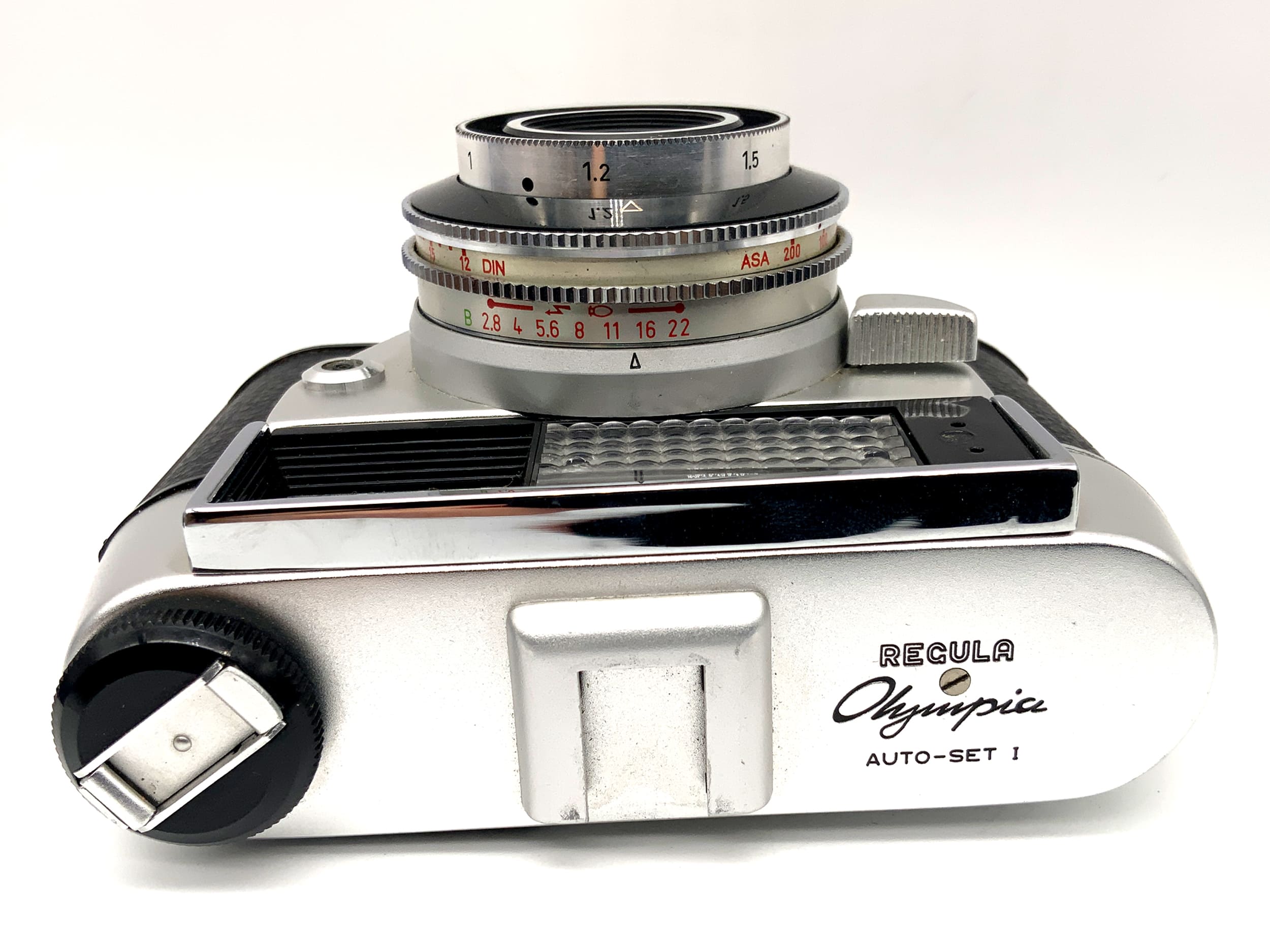 King KG Regula Olympia Car Set I CA Steinheil Cassar 1:2.8/45mm Prontor-Lux