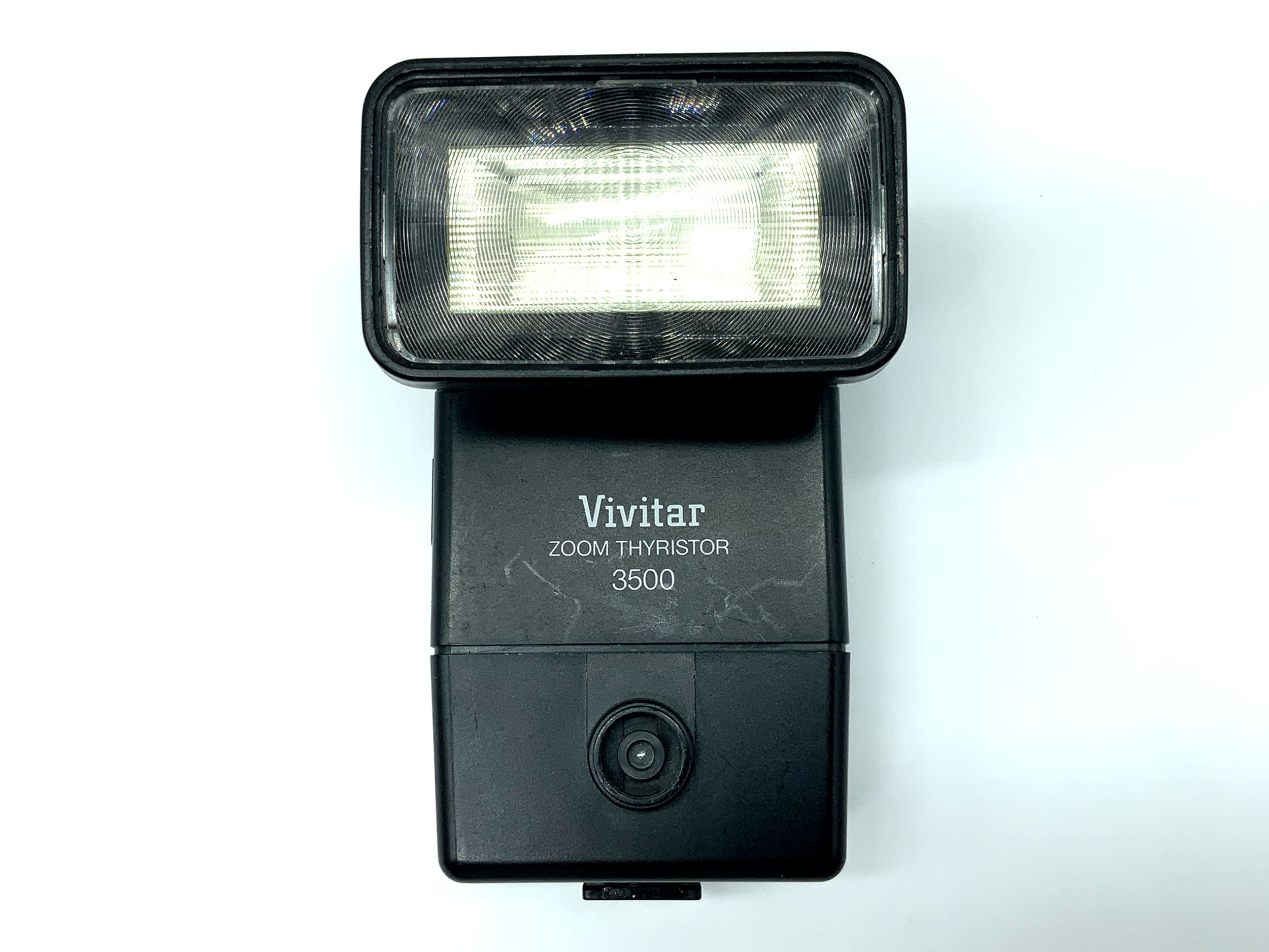 Vivitar zoom thyristor 3500 flash unit for Pentax SLR cameras flash