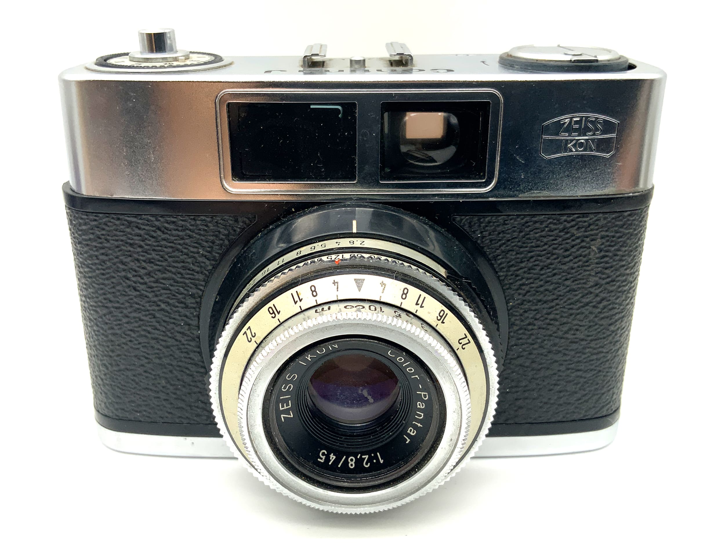 Zeiss Ikon Contina J rangefinder camera with Color Pantar 1:2.8/45 Prontor 300