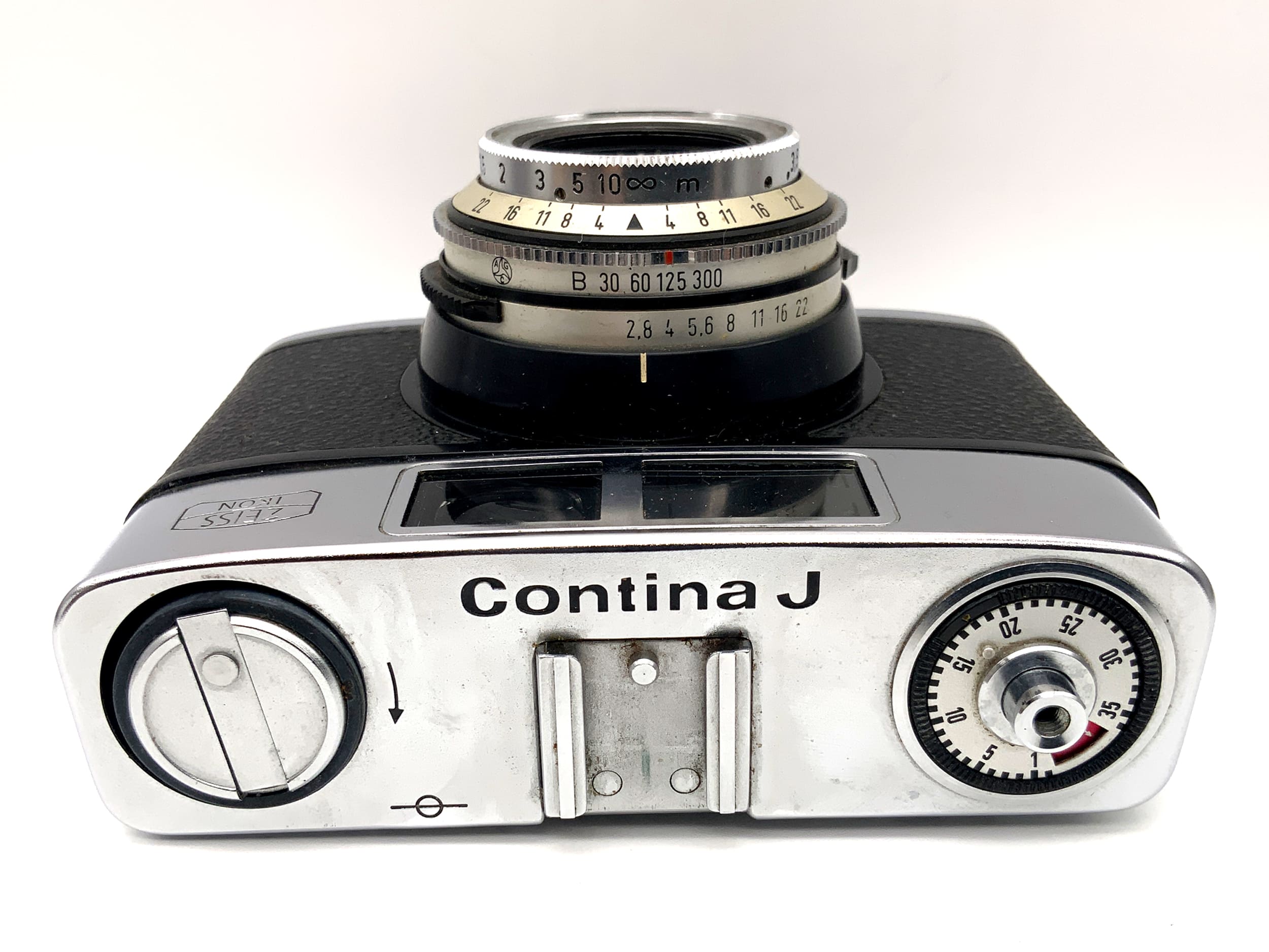 Zeiss Ikon Contina J rangefinder camera with Color Pantar 1:2.8/45 Prontor 300