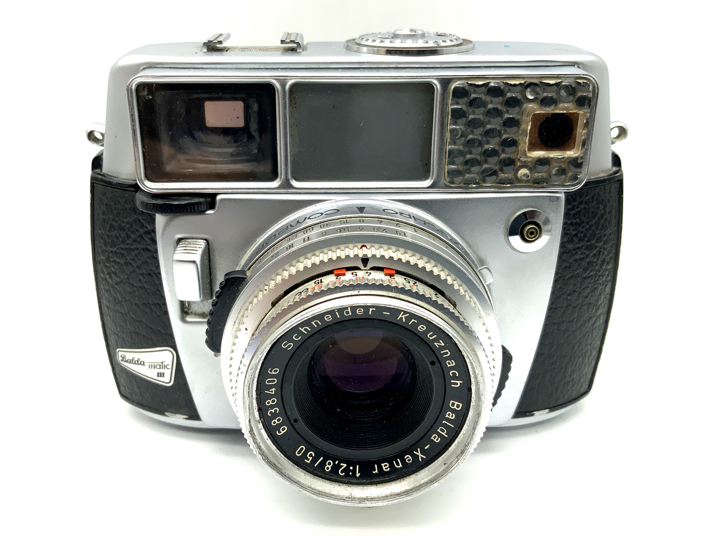 Balda matic III rangefinder camera with Xenar 1:2.8/50 Synchro Compur analog camera