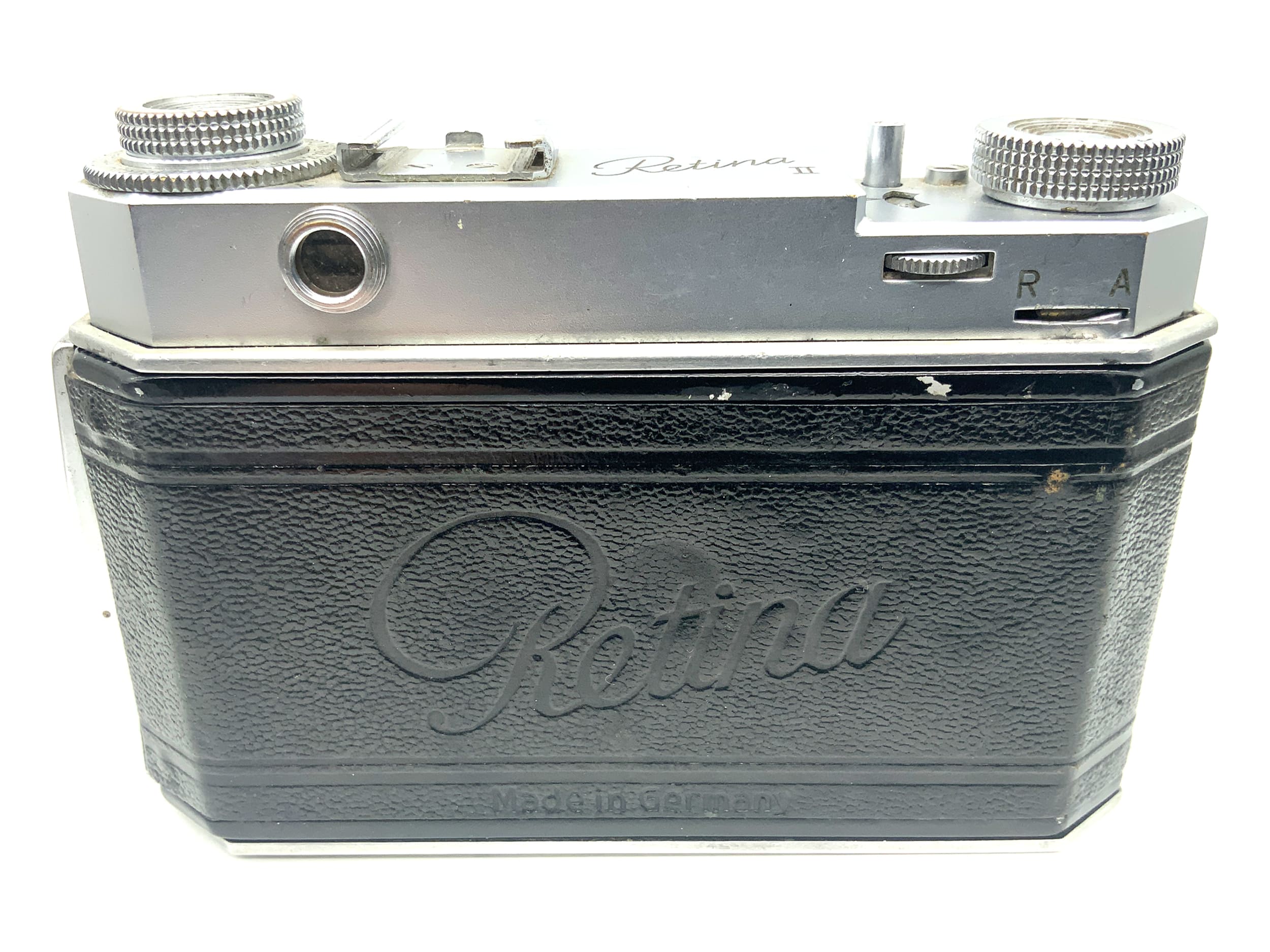 Kodak Retina II folding camera with Rodenstock Retina-Heligon 50mm 1:2 Compur-Rapid