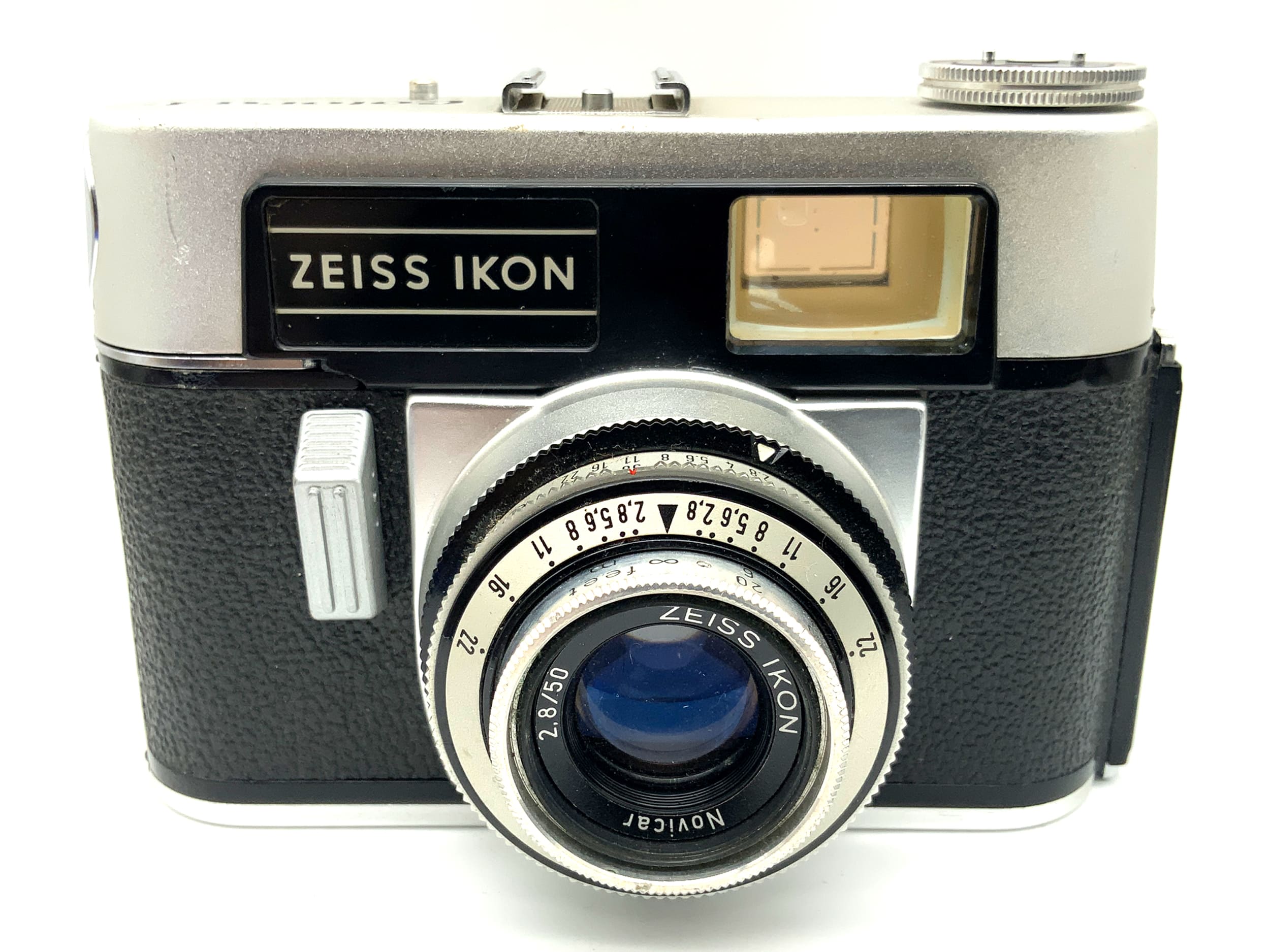 Zeiss Ikon Colora F rangefinder camera with Novicar 2.8/50 Prontor 125 analog camera