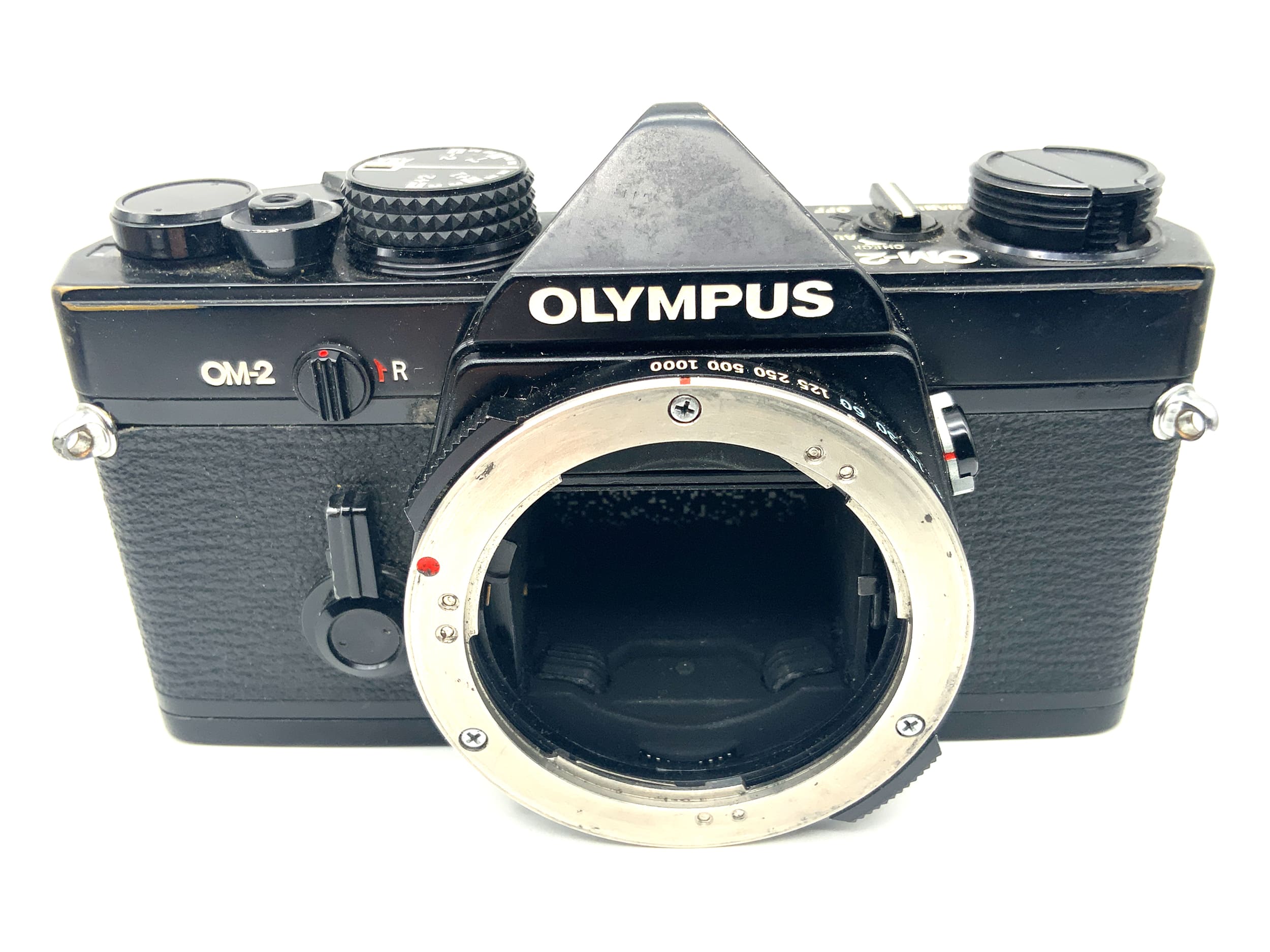 Olympus OM-2 SLR 35mm analog single-lens reflex camera body (Olympus OM)