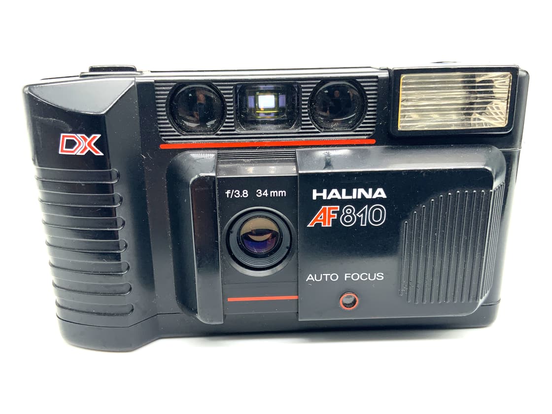 Halina AF 810 Point&Shoot mit 34mm 1:3.8 Auto Focus Program DX Analogkamera