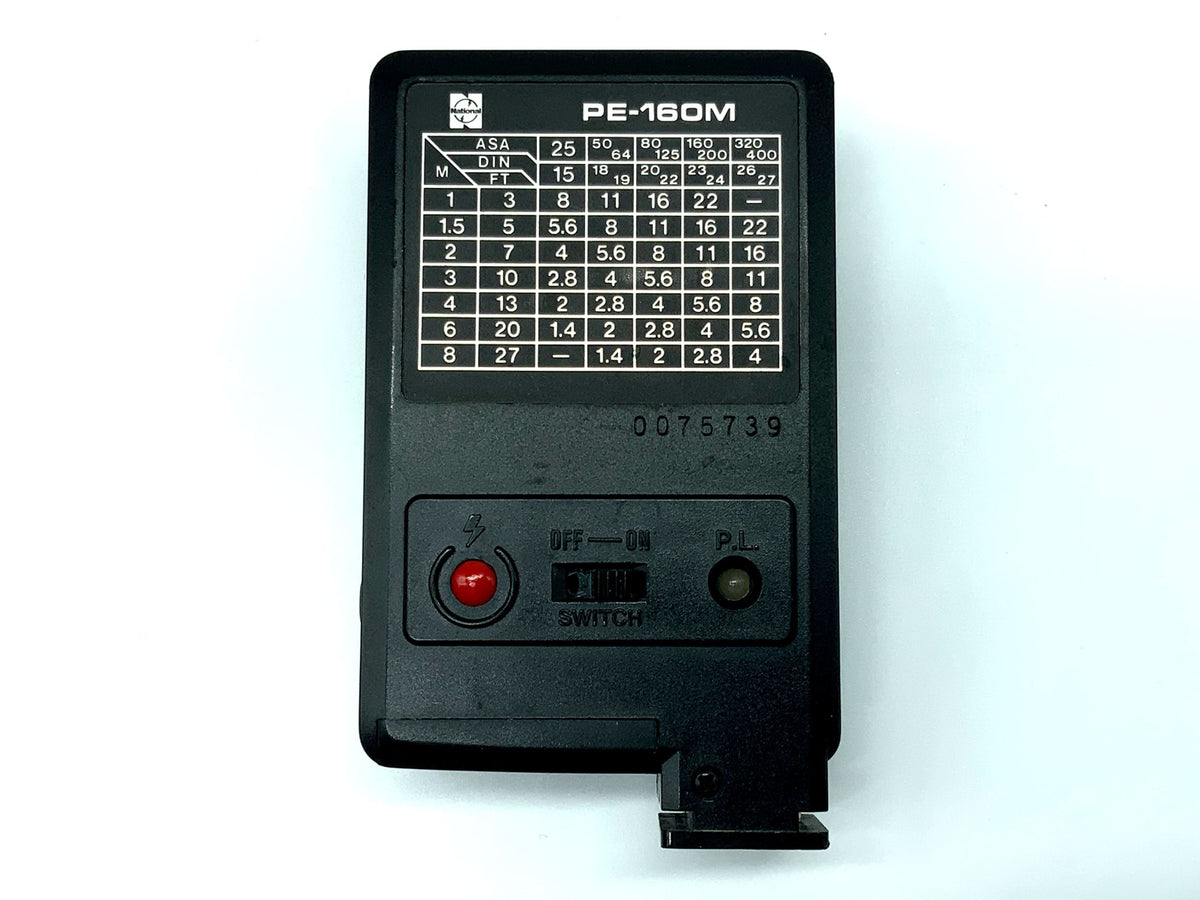 National PE-160M ​​Universal Flash Unit with Center Contact Camera Flash