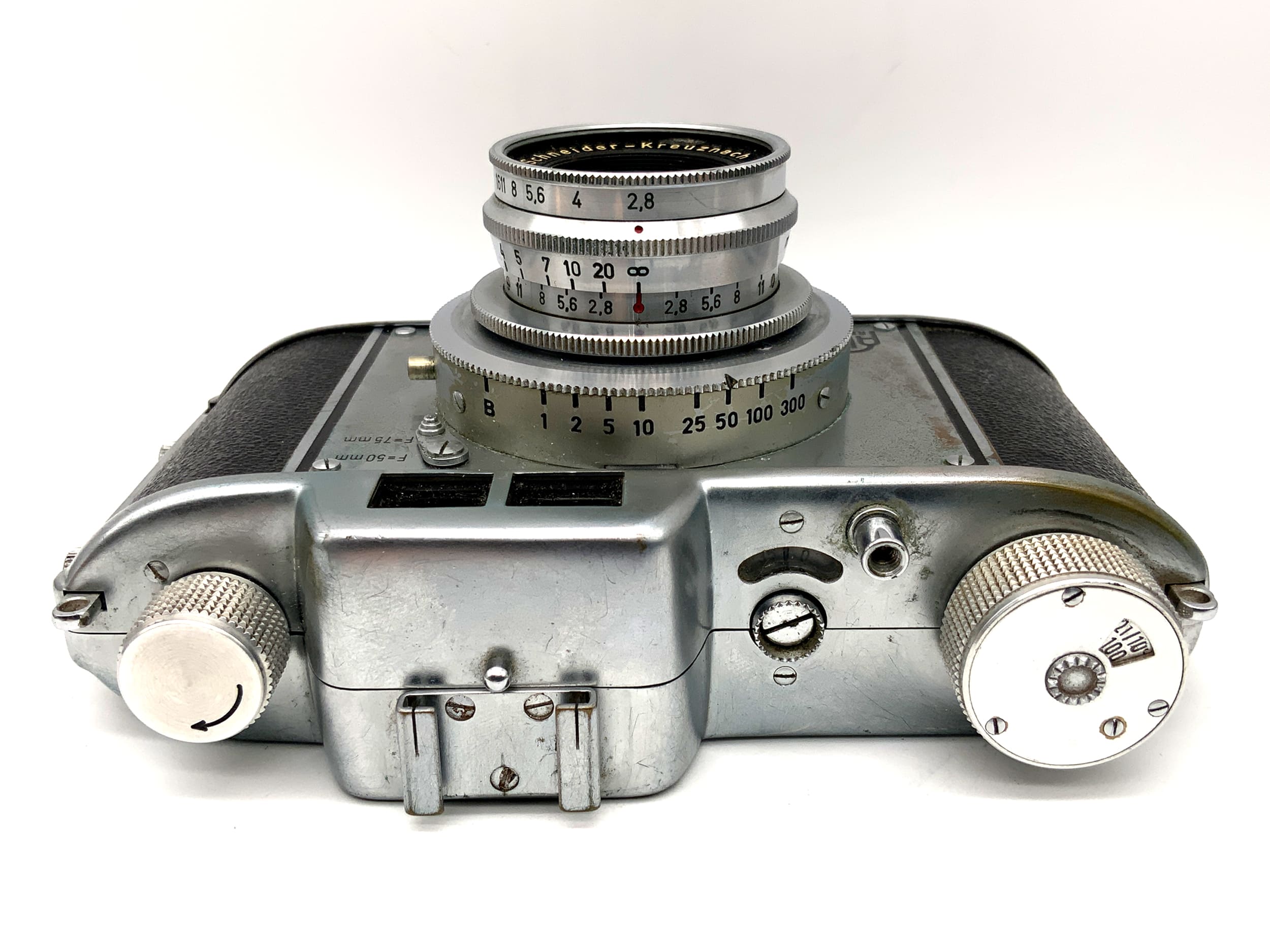 AkA Rette viewfinder camera with Xenar 1:2.8/45 Akarette Prontor-S analog camera