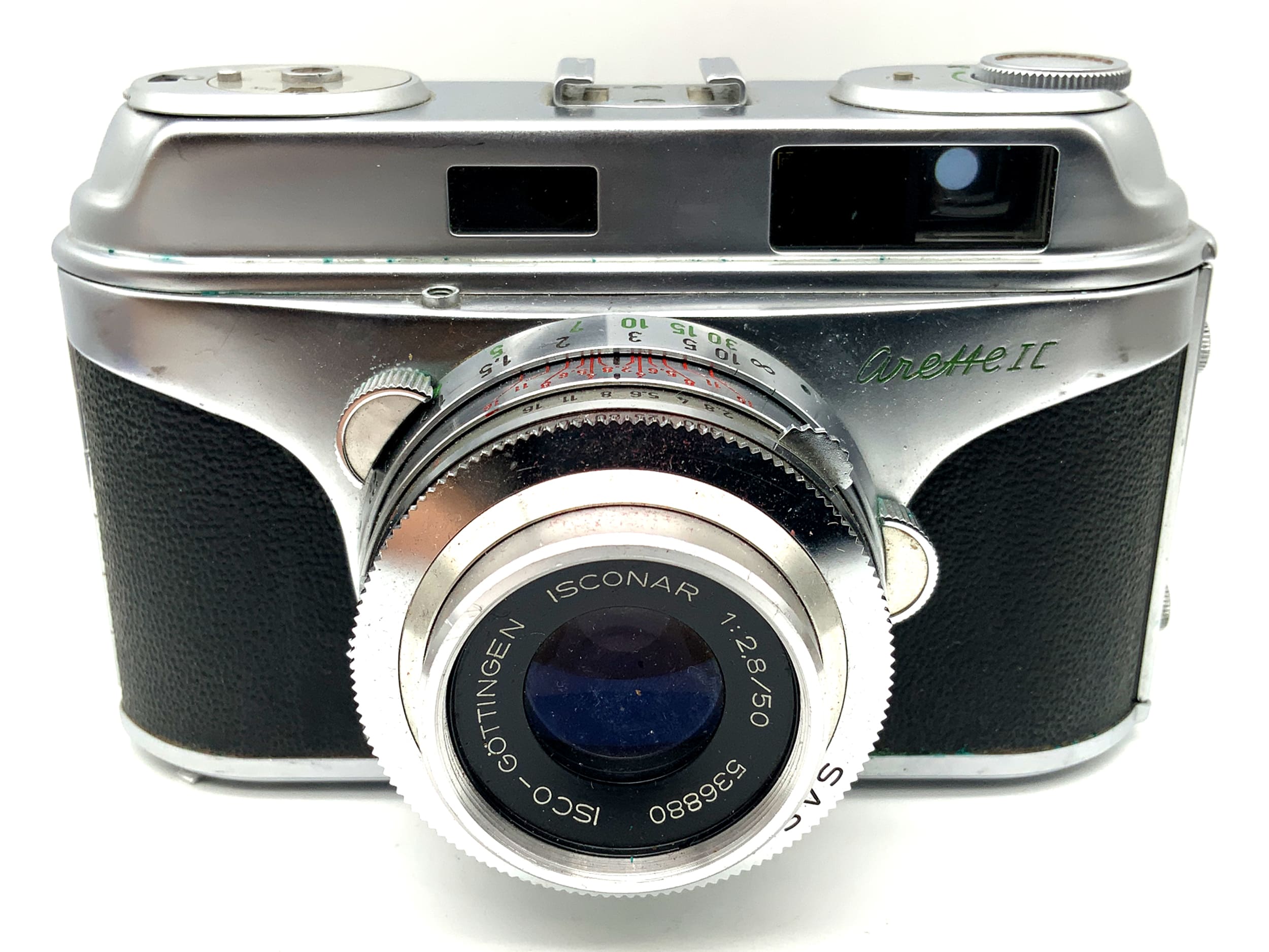 AkA Arette IC viewfinder camera with Isconar 1:2.8/50 Prontor-SVS analog camera