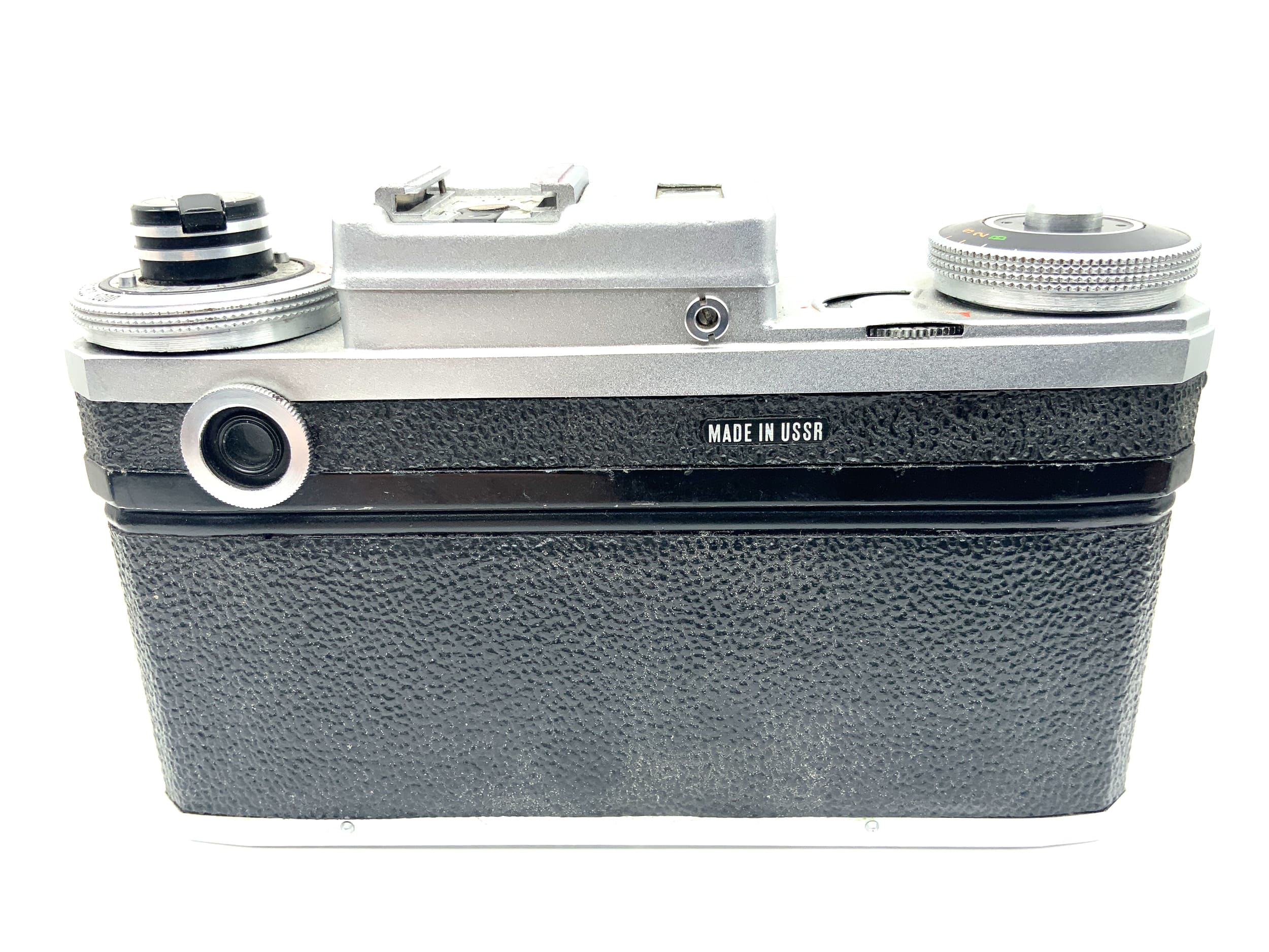 Arsenal Kiev 4 rangefinder camera with Contax RF compact camera, analog camera